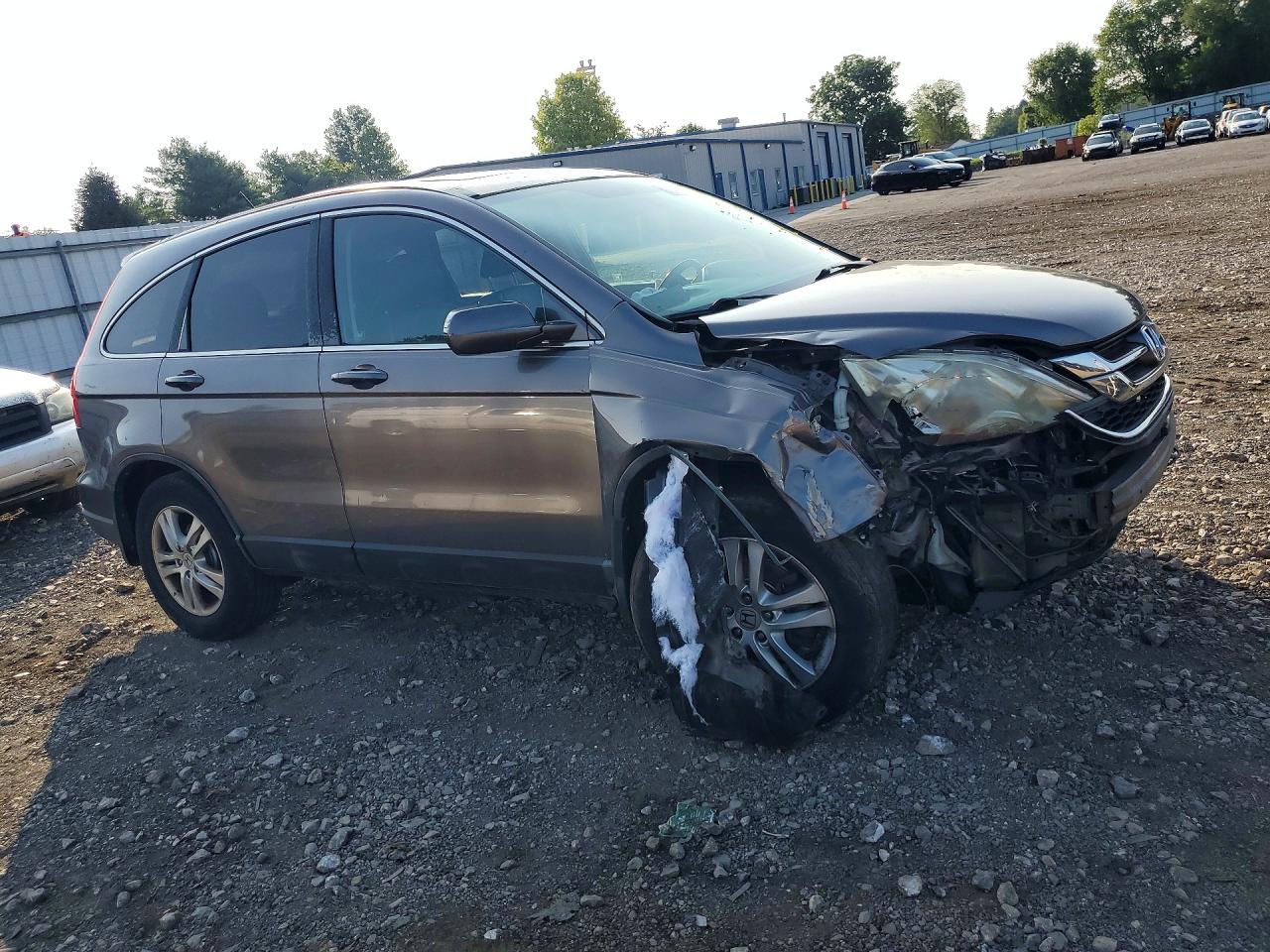 2011 Honda Cr-v Exl Gray vin: 5J6RE4H76BL075489