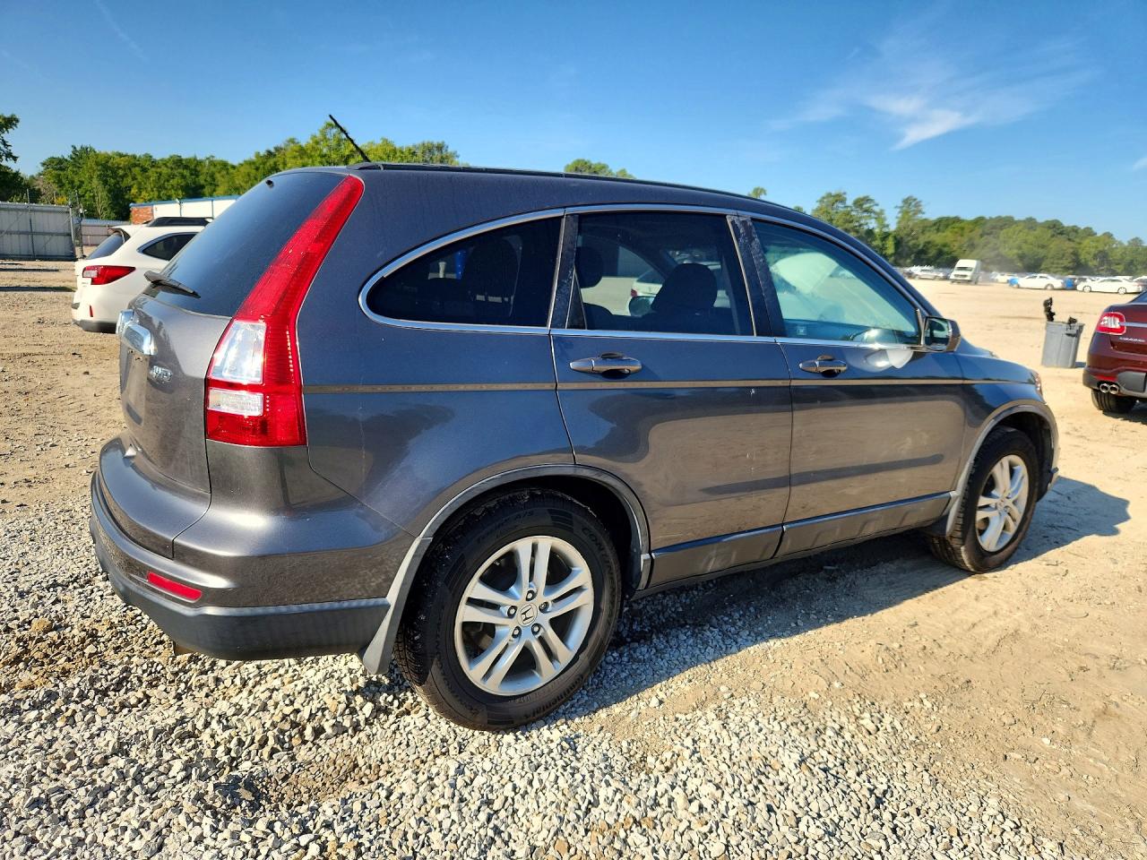 2011 Honda Cr-v Exl Gray vin: 5J6RE4H76BL077632