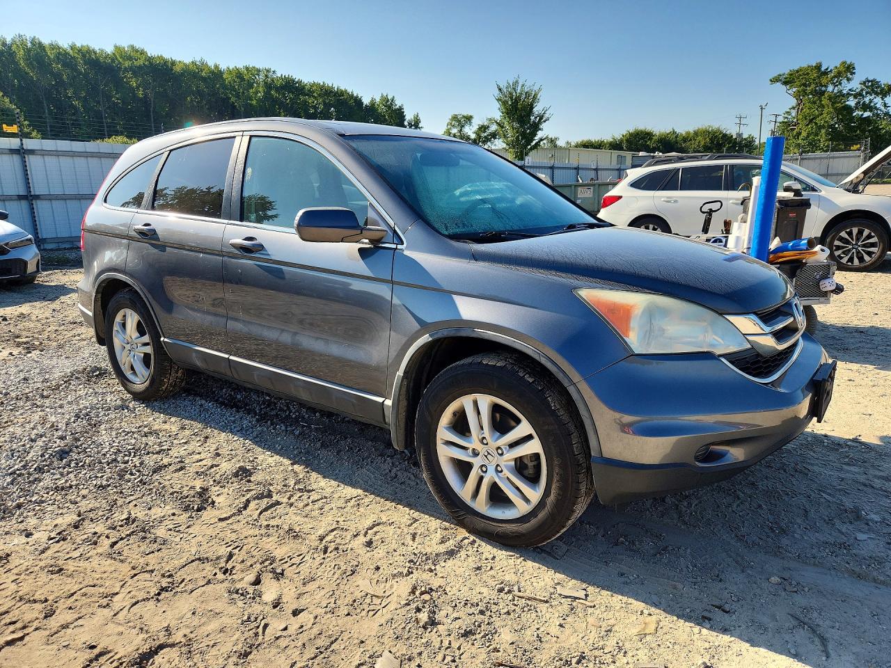 2011 Honda Cr-v Exl Gray vin: 5J6RE4H76BL077632