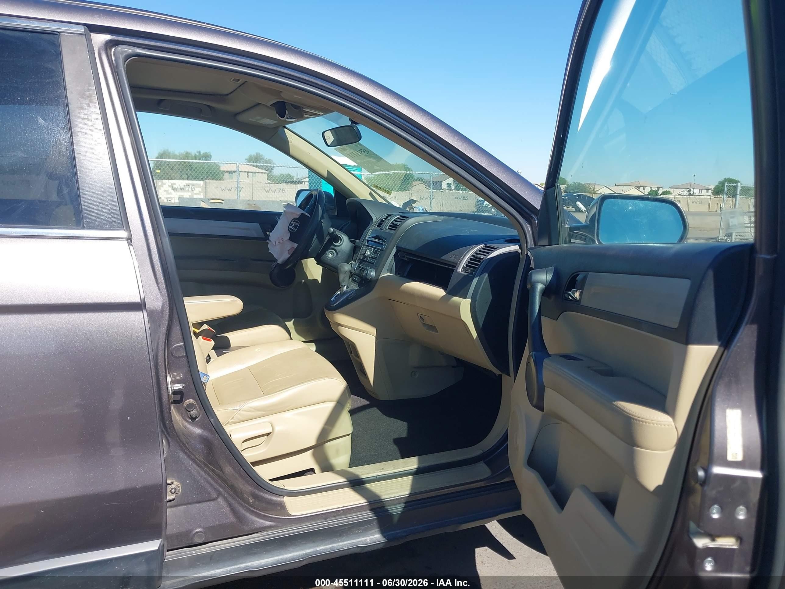 2011 Honda Cr-v Ex-l Gray vin: 5J6RE4H76BL082944