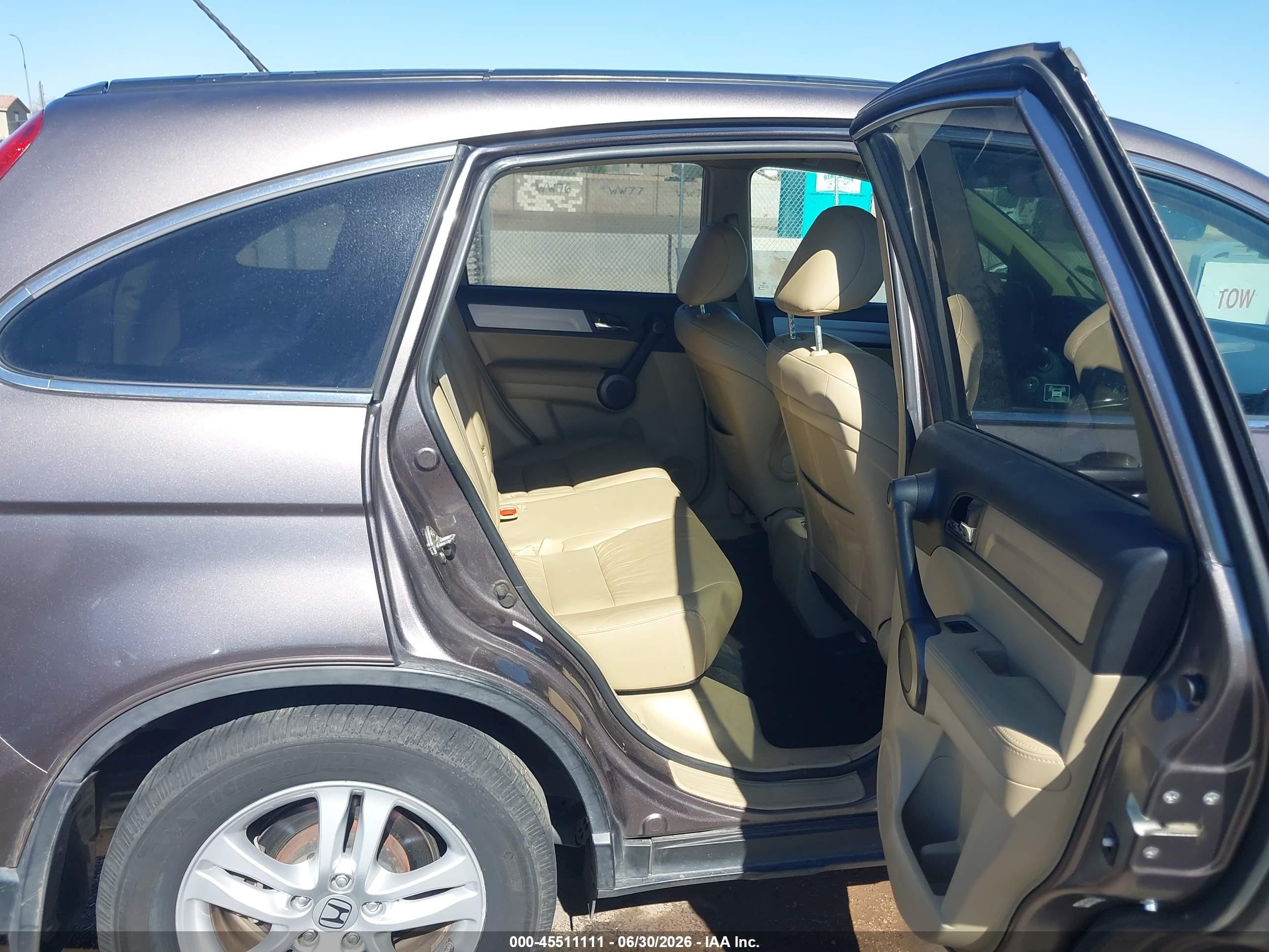 2011 Honda Cr-v Ex-l Gray vin: 5J6RE4H76BL082944