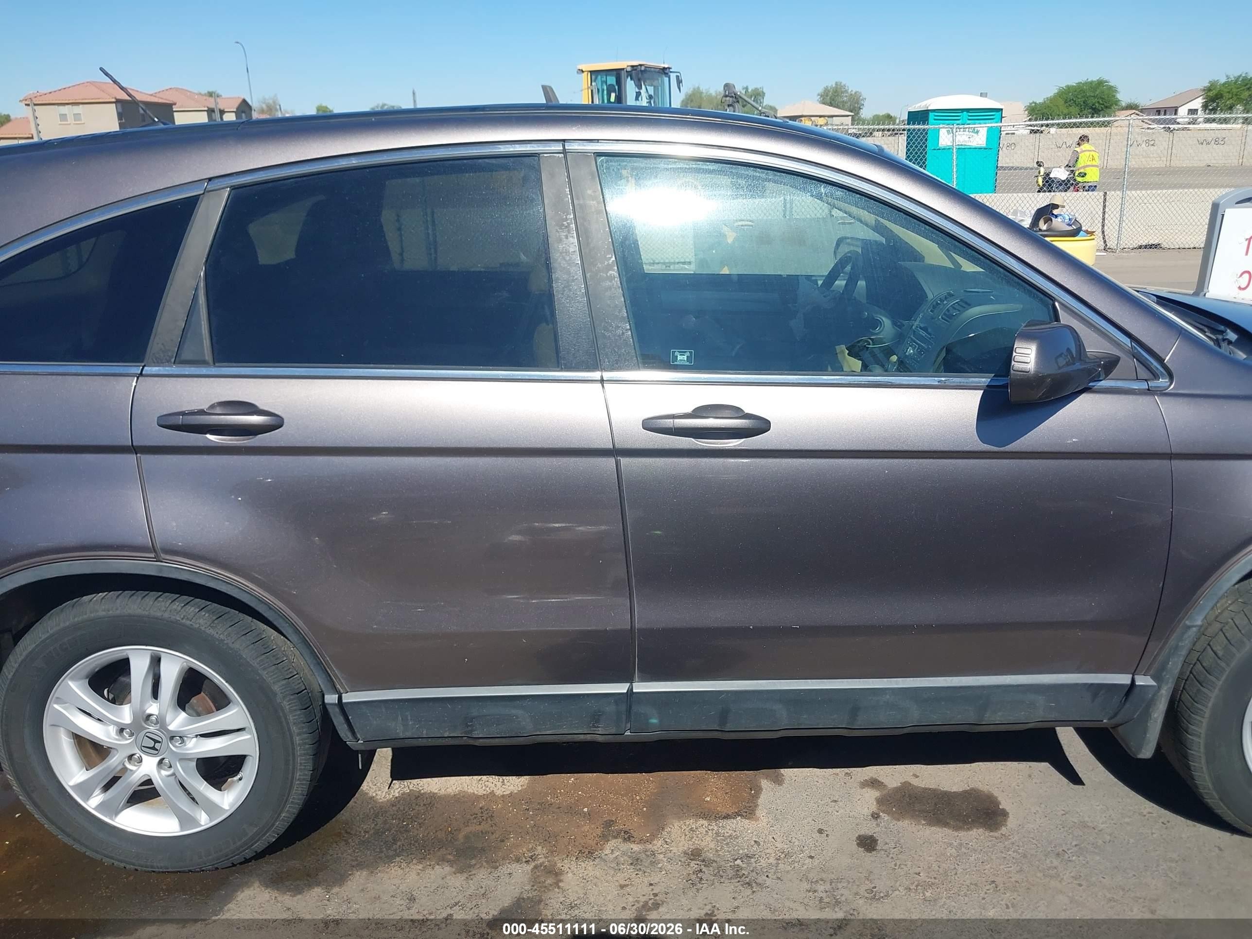 2011 Honda Cr-v Ex-l Gray vin: 5J6RE4H76BL082944