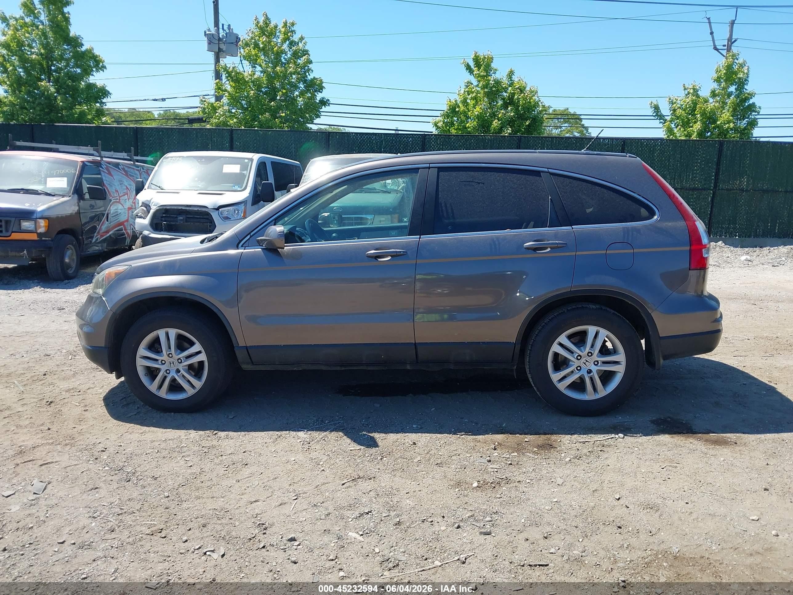 2011 Honda Cr-v Ex-l Brown vin: 5J6RE4H76BL107017