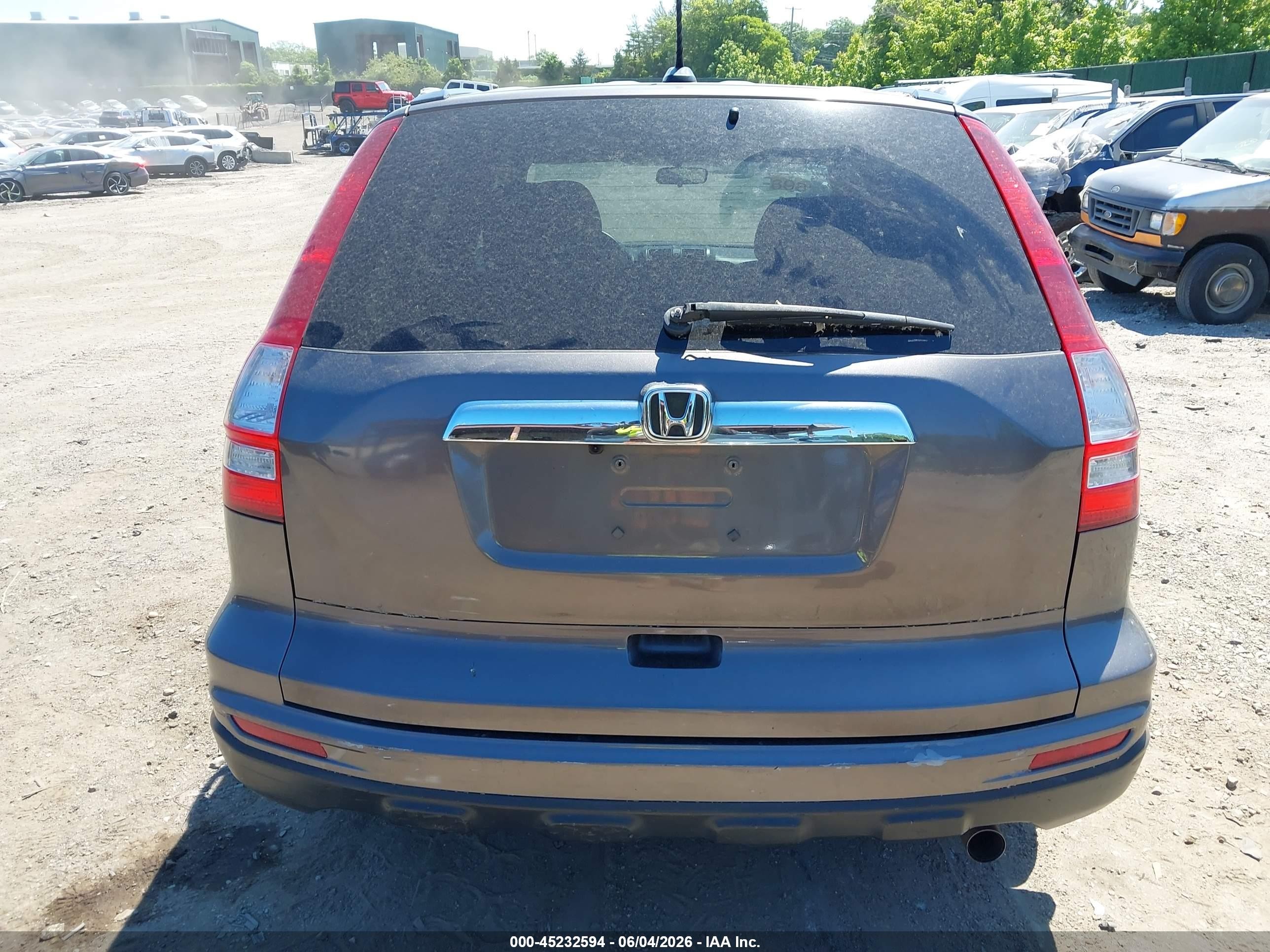 2011 Honda Cr-v Ex-l Brown vin: 5J6RE4H76BL107017