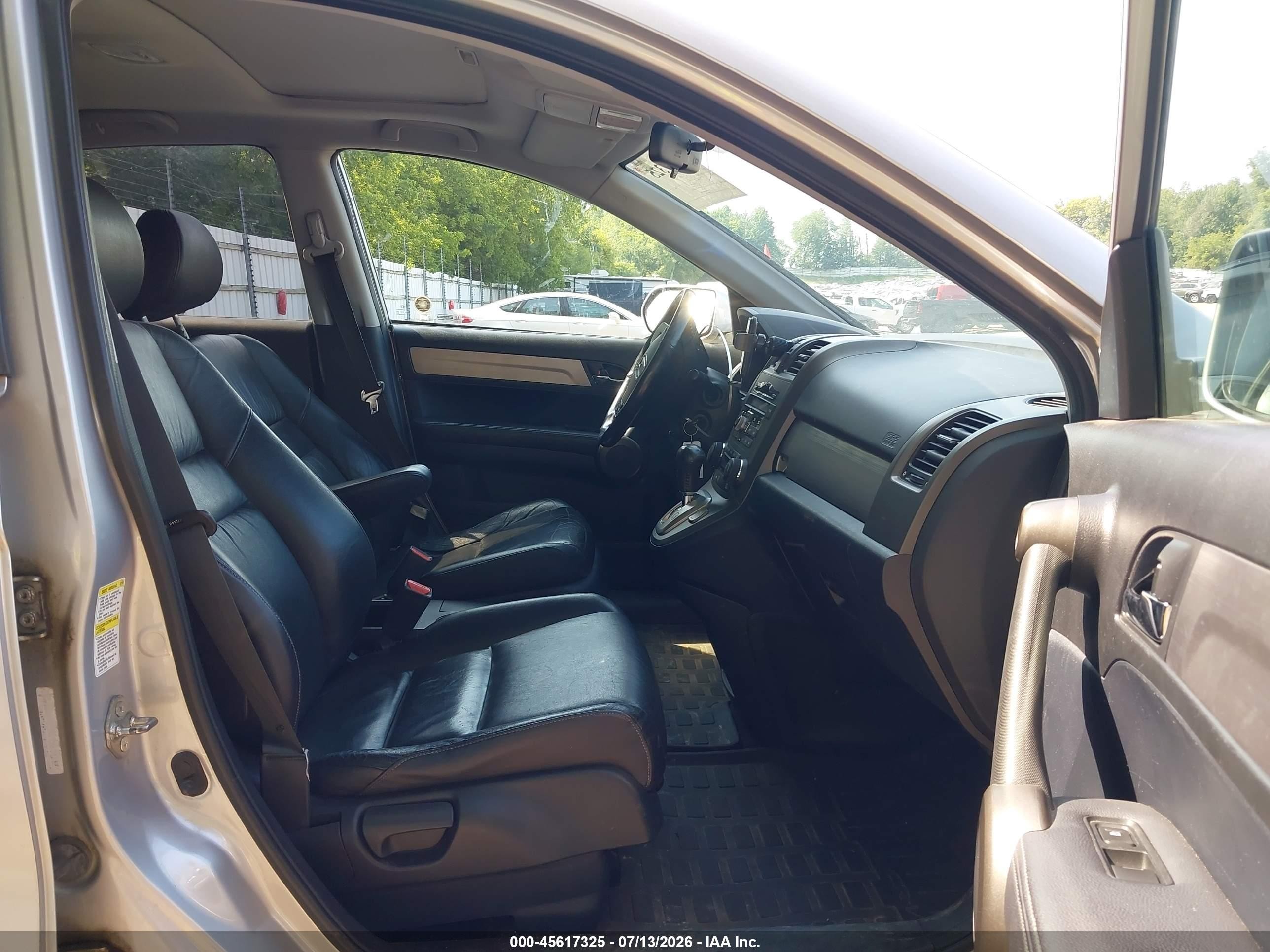 2011 Honda Cr-v Ex-l Silver vin: 5J6RE4H76BL815848