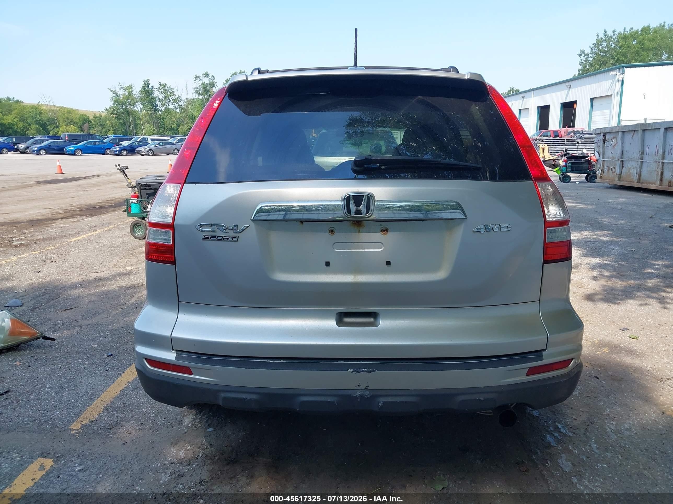 2011 Honda Cr-v Ex-l Silver vin: 5J6RE4H76BL815848