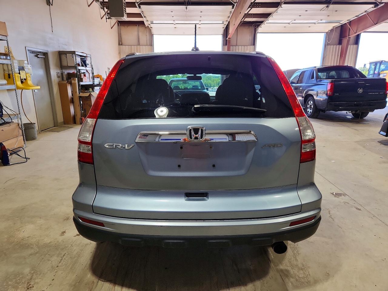 2010 Honda Cr-v Exl Blue vin: 5J6RE4H77AL003327
