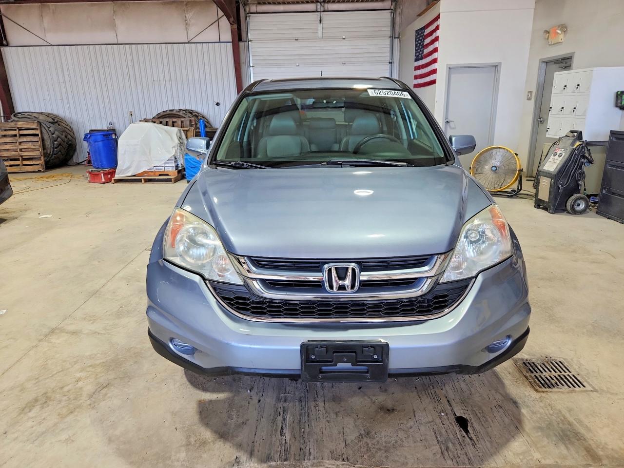 2010 Honda Cr-v Exl Blue vin: 5J6RE4H77AL003327