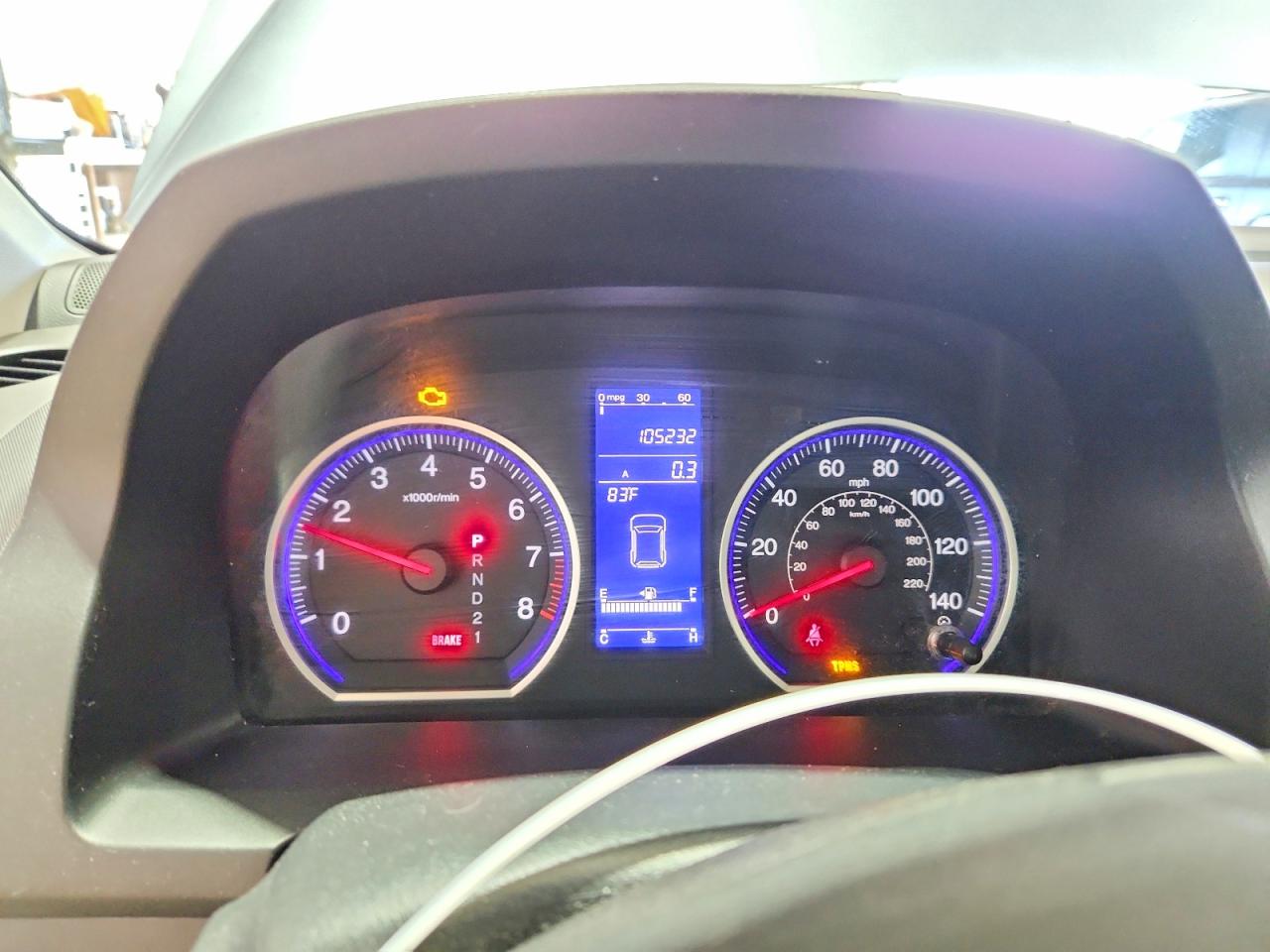 2010 Honda Cr-v Exl Blue vin: 5J6RE4H77AL003327