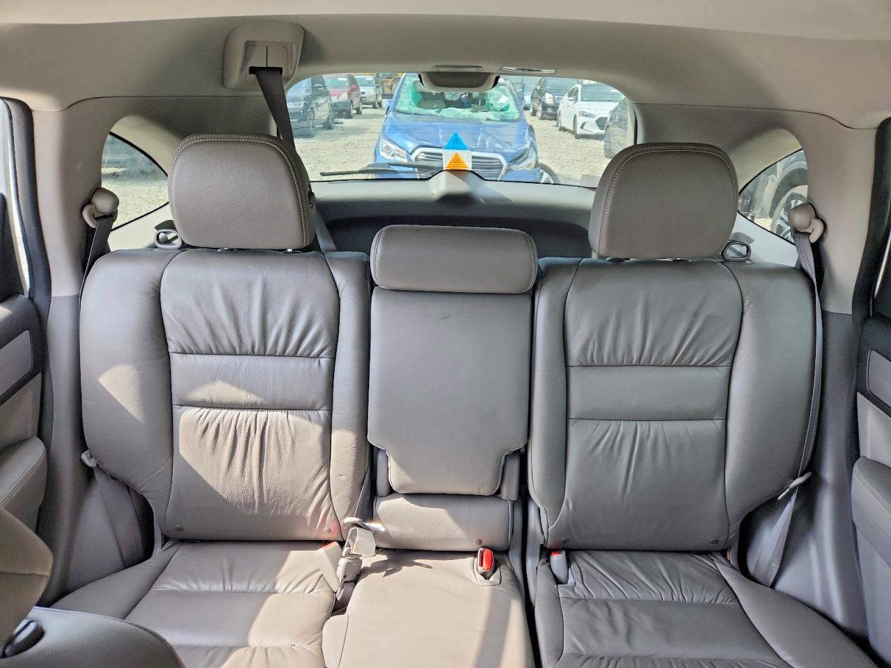 2010 Honda Cr-v Exl White vin: 5J6RE4H77AL011184