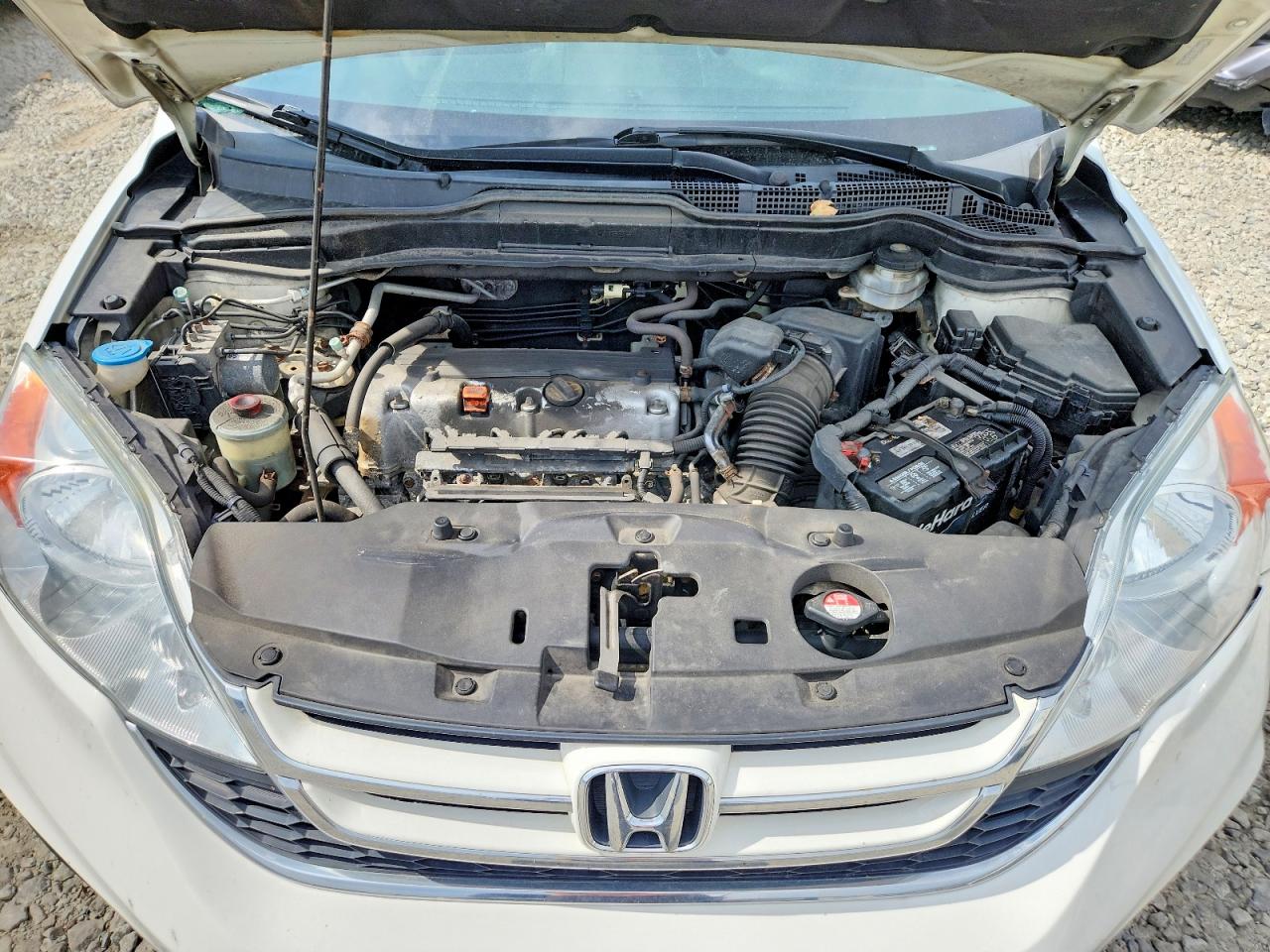 2010 Honda Cr-v Exl White vin: 5J6RE4H77AL011184