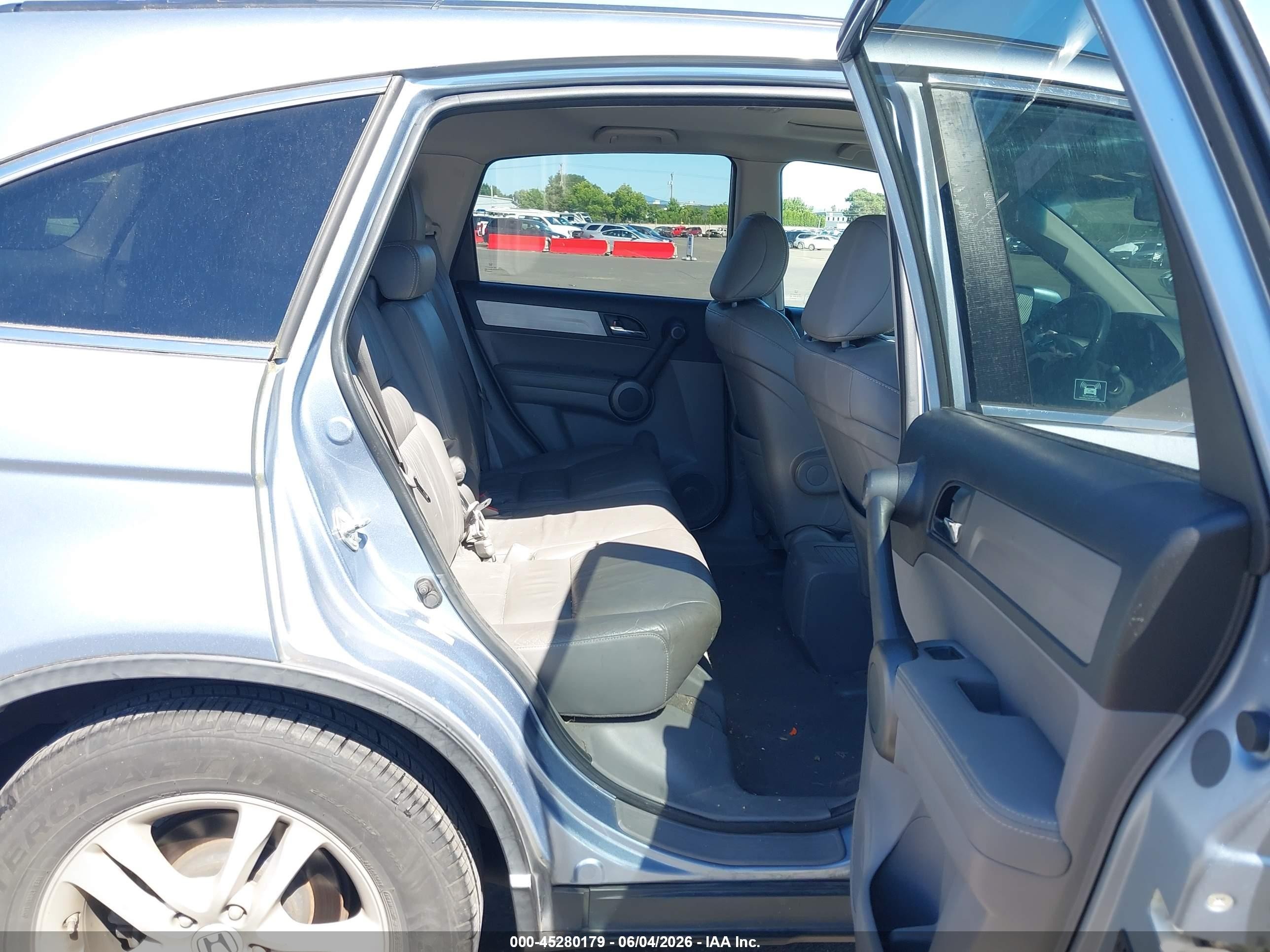 2010 Honda Cr-v Ex-l Light Blue vin: 5J6RE4H77AL019480