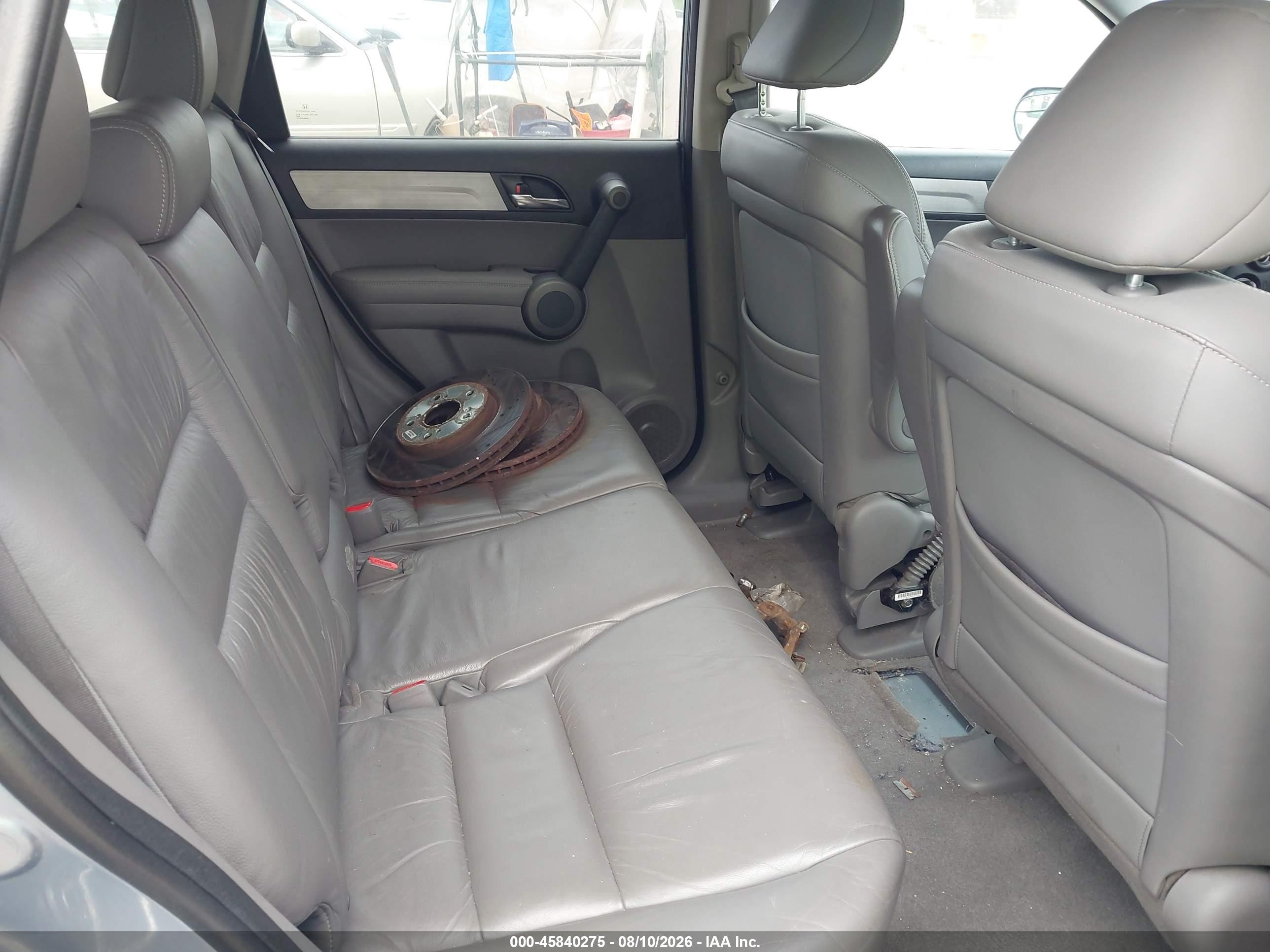 2010 Honda Cr-v Ex-l Blue vin: 5J6RE4H77AL020998
