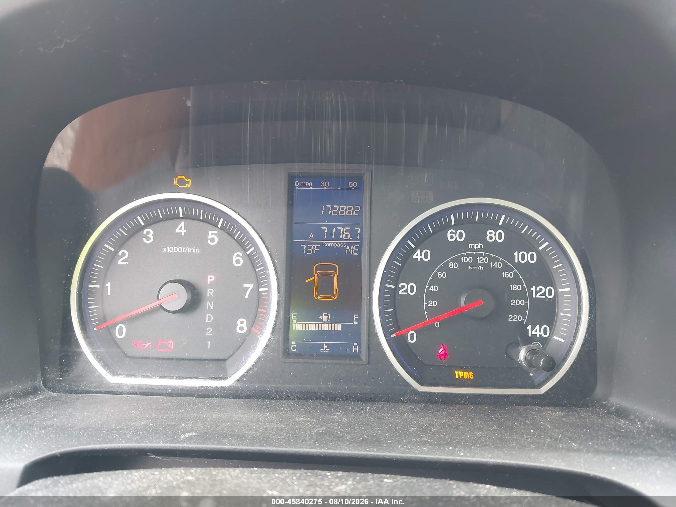2010 Honda Cr-v Ex-l Blue vin: 5J6RE4H77AL020998