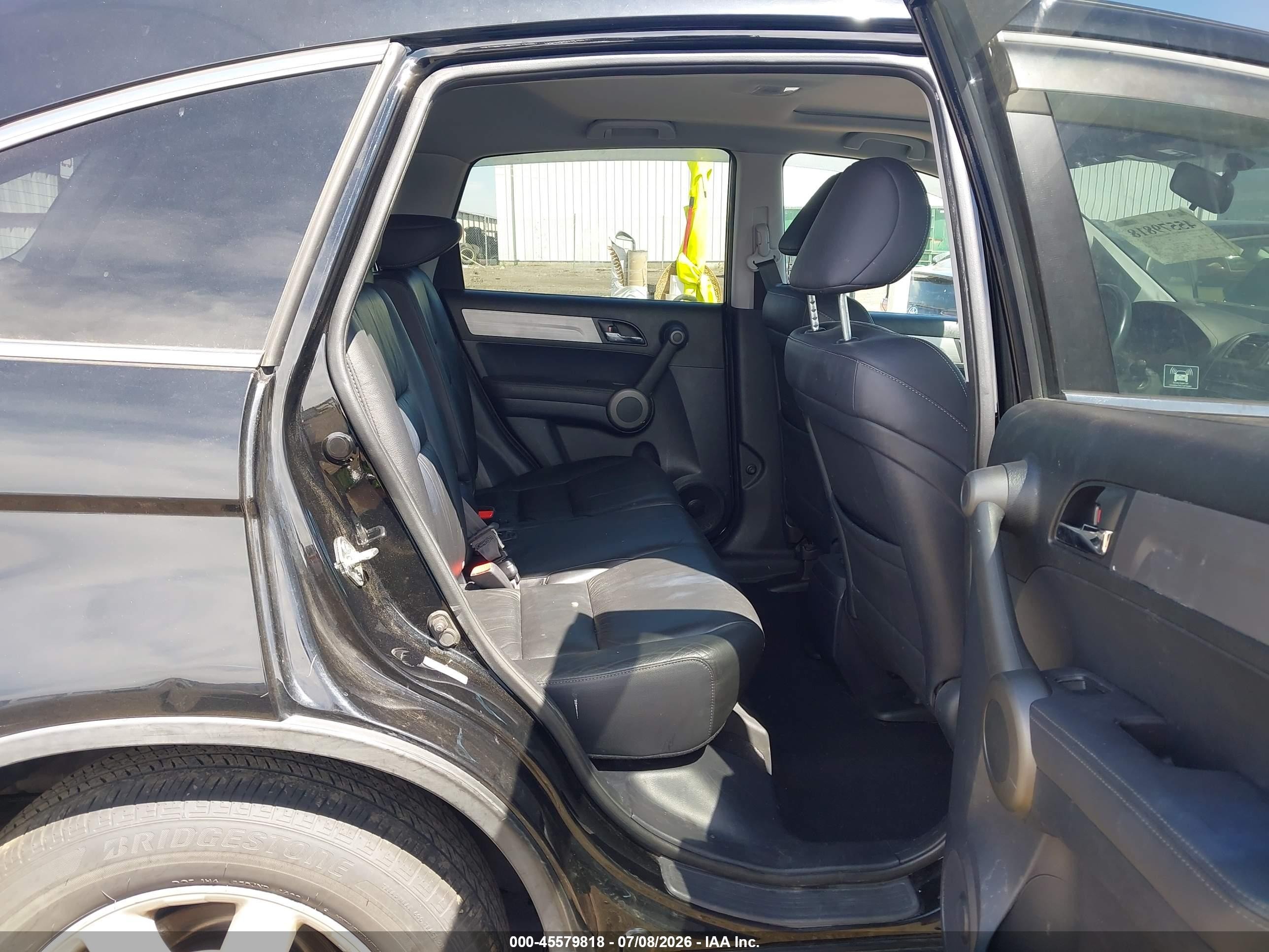 2010 Honda Cr-v Ex-l Black vin: 5J6RE4H77AL022265