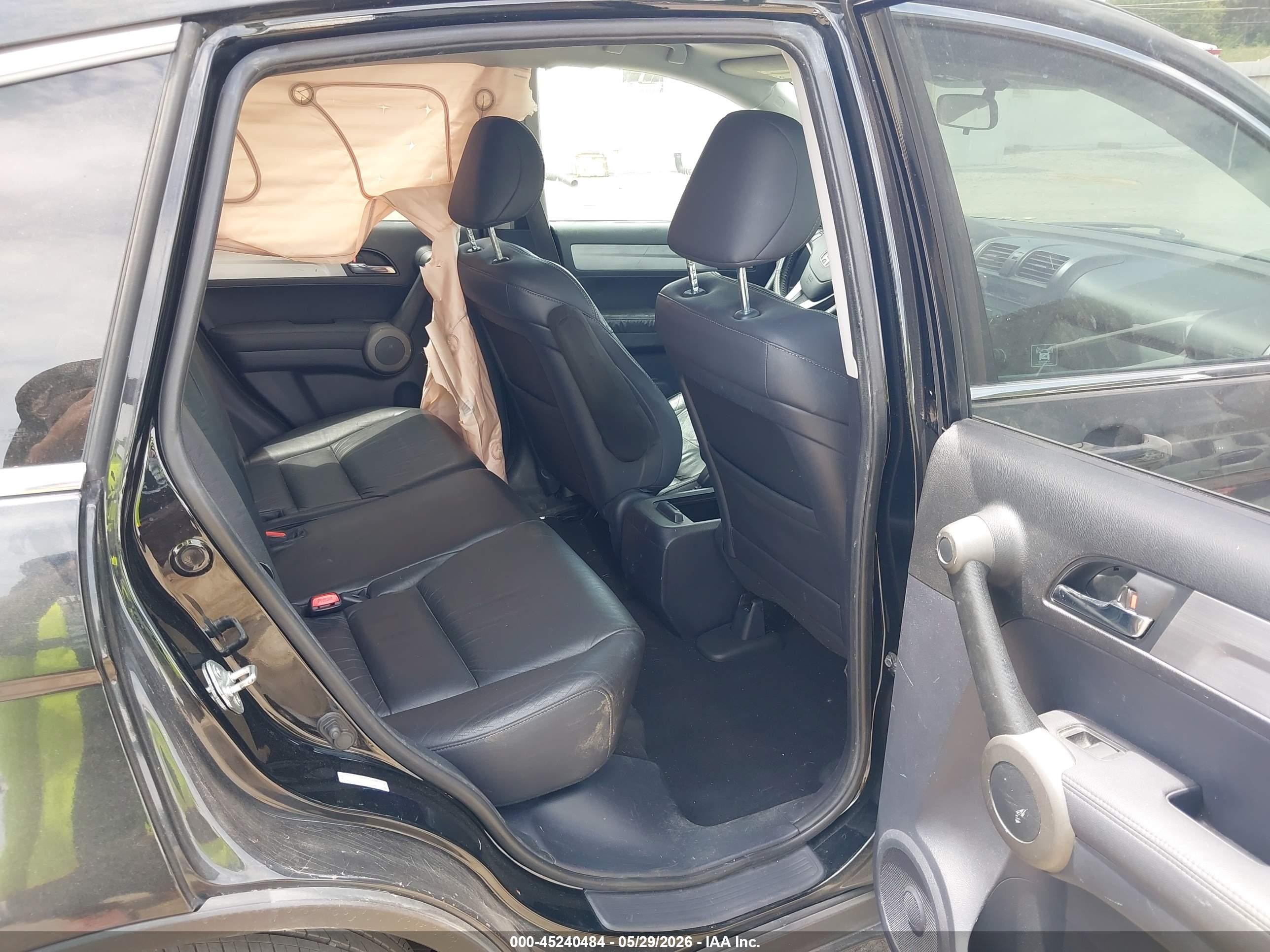2010 Honda Cr-v Ex-l Black vin: 5J6RE4H77AL028115