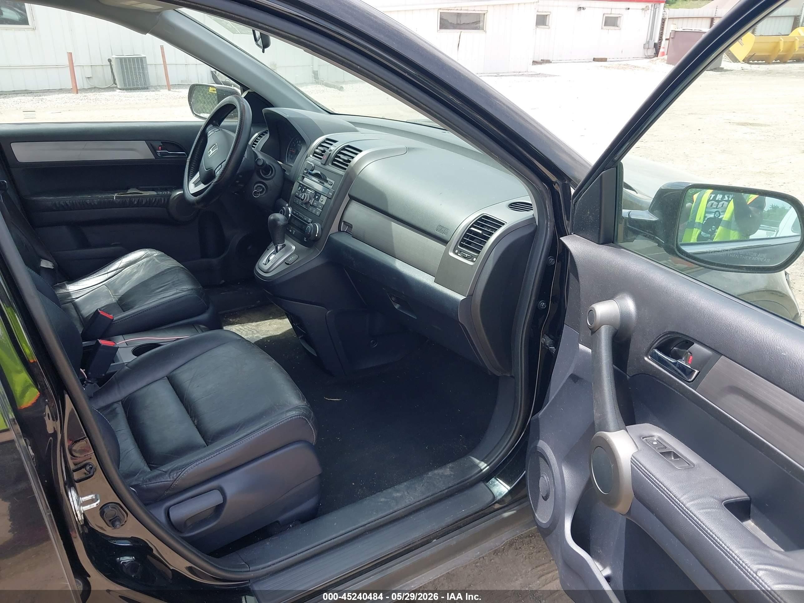 2010 Honda Cr-v Ex-l Black vin: 5J6RE4H77AL028115