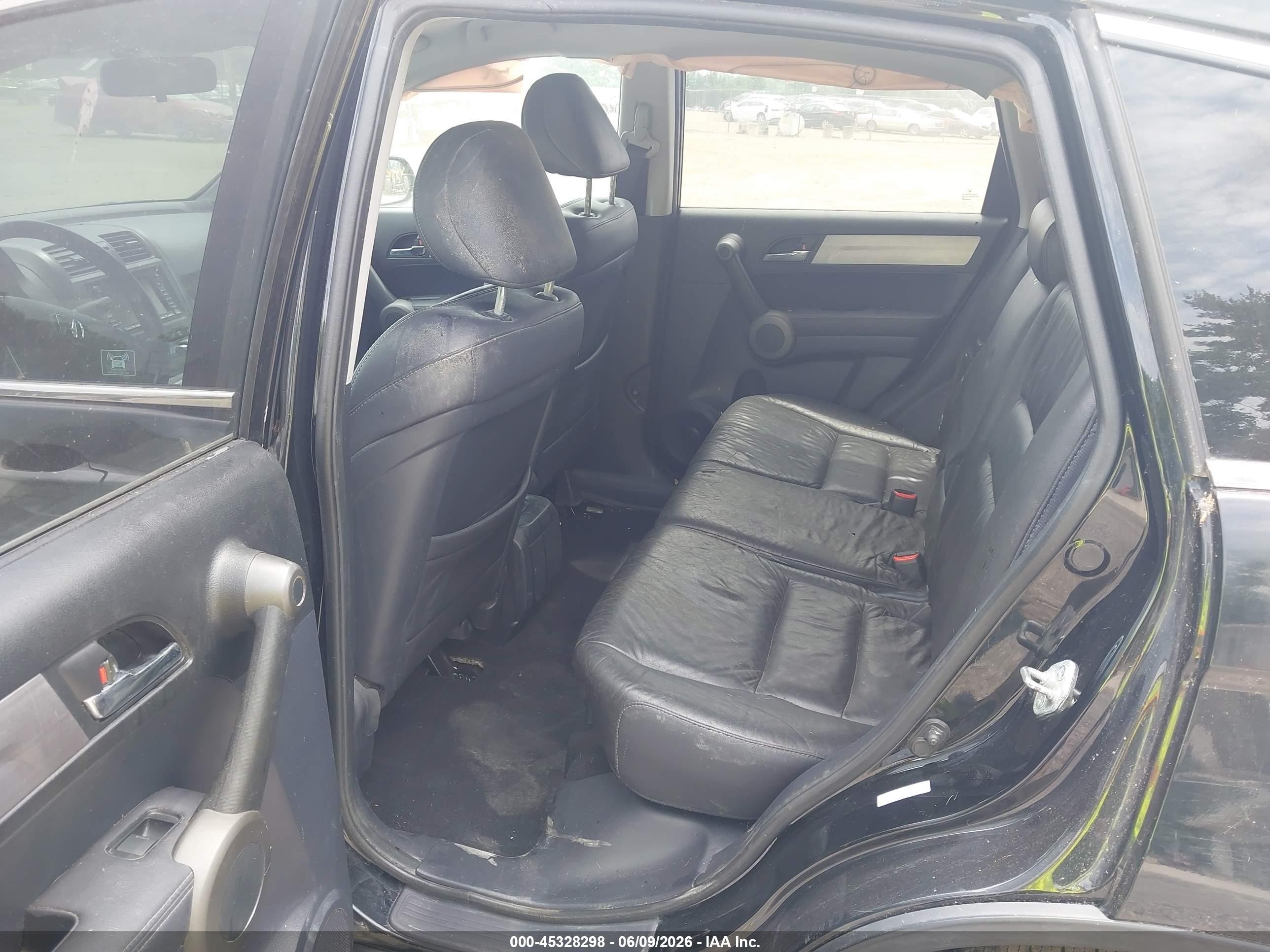 2010 Honda Cr-v Ex-l Black vin: 5J6RE4H77AL033220