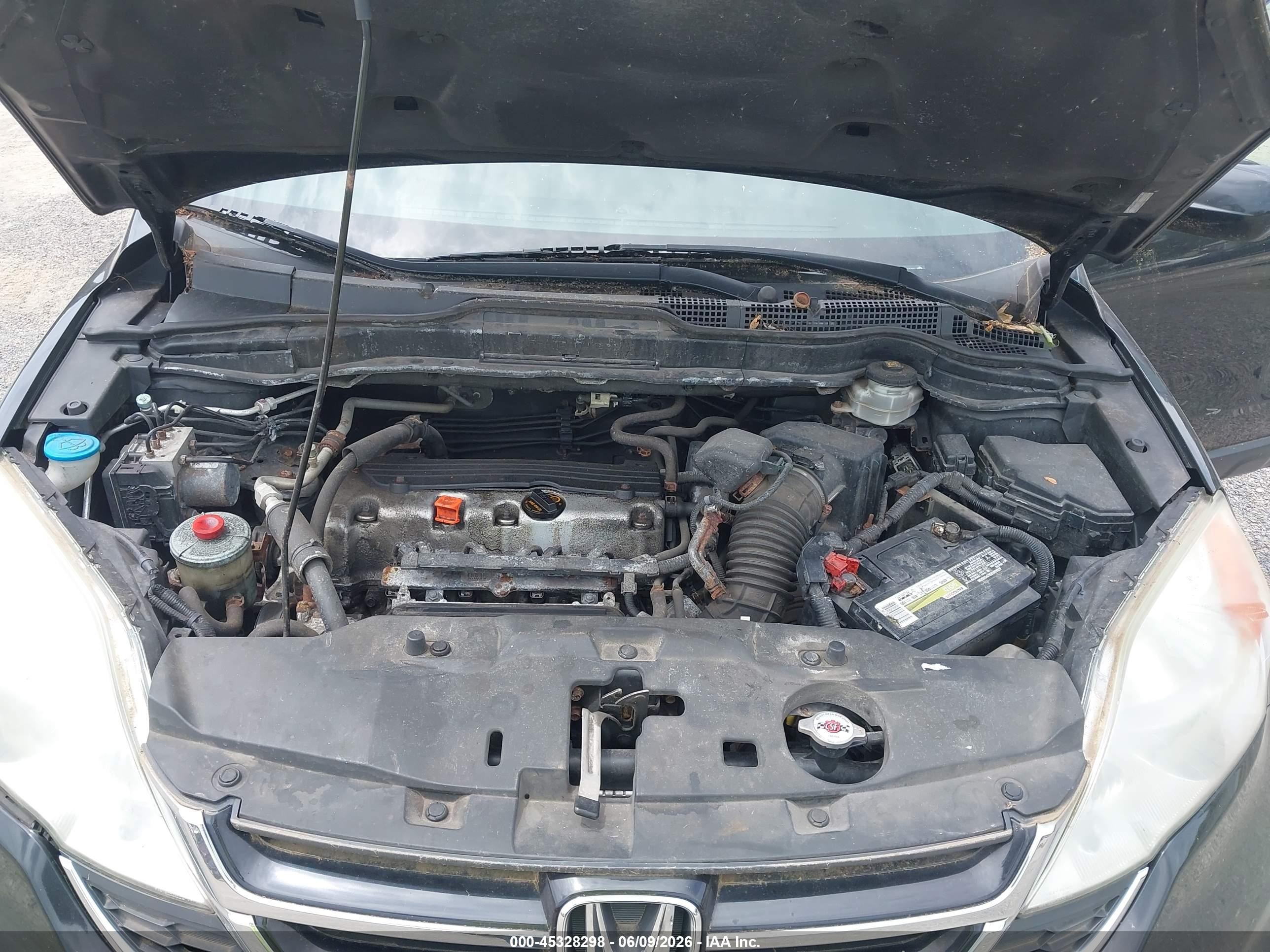 2010 Honda Cr-v Ex-l Black vin: 5J6RE4H77AL033220