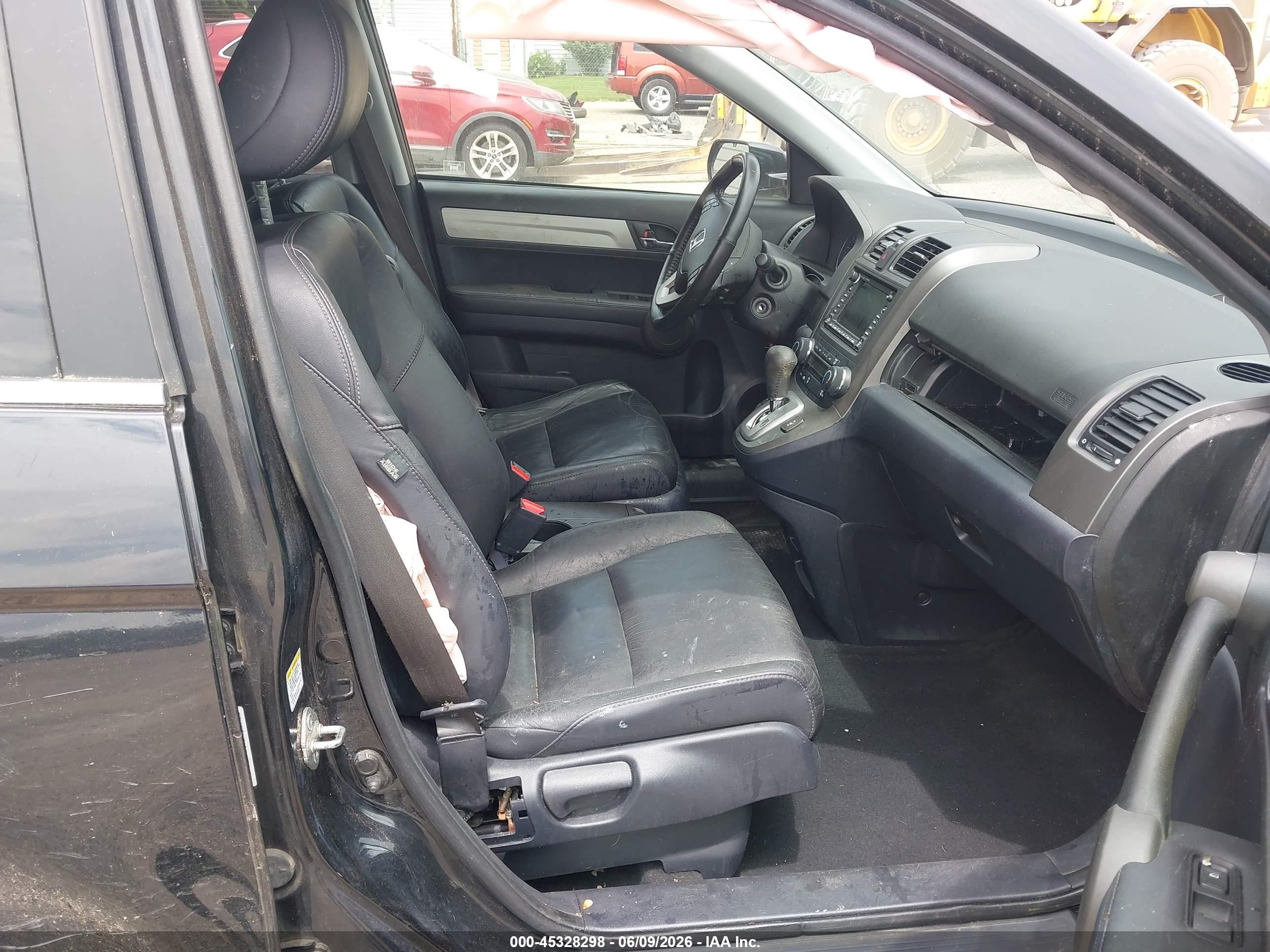 2010 Honda Cr-v Ex-l Black vin: 5J6RE4H77AL033220