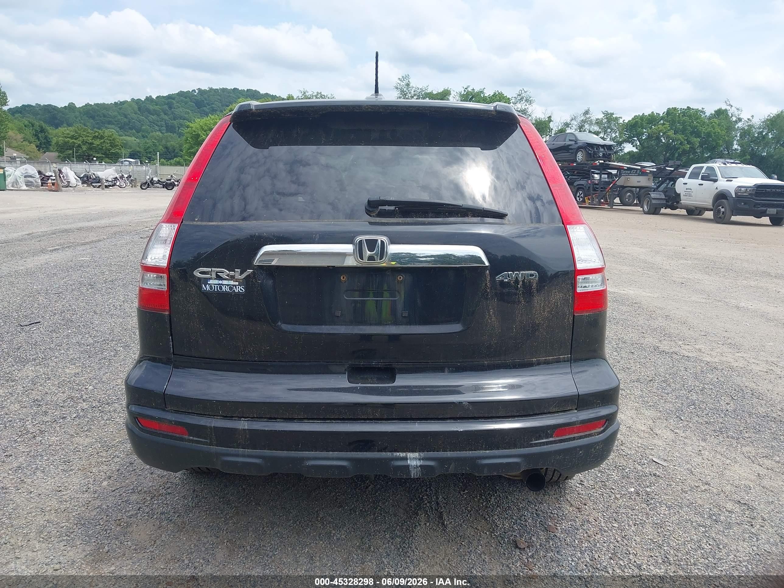 2010 Honda Cr-v Ex-l Black vin: 5J6RE4H77AL033220