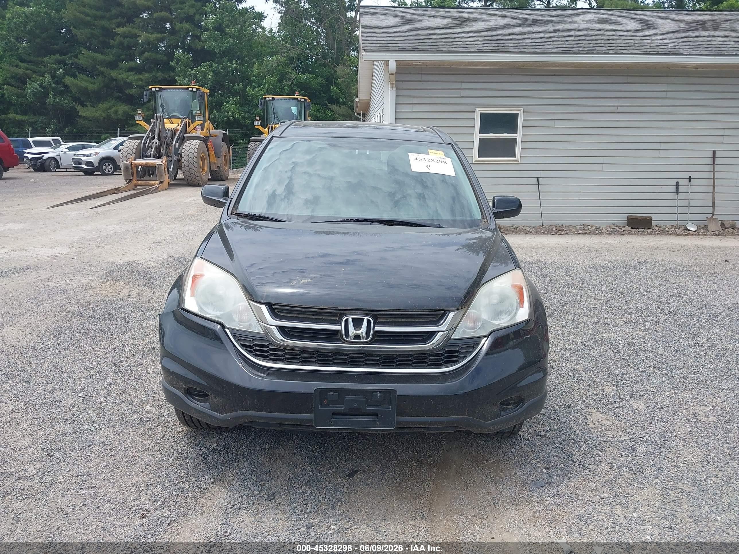 2010 Honda Cr-v Ex-l Black vin: 5J6RE4H77AL033220