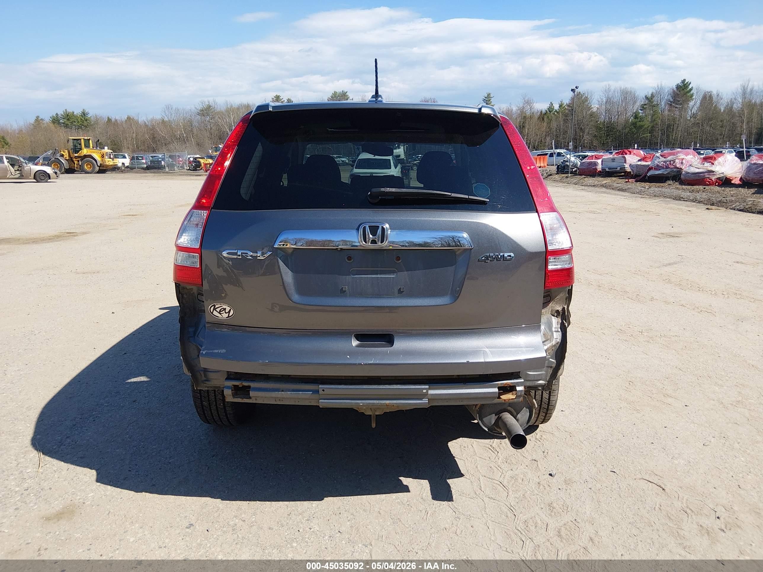 2010 Honda Cr-v Ex-l Gray vin: 5J6RE4H77AL046548