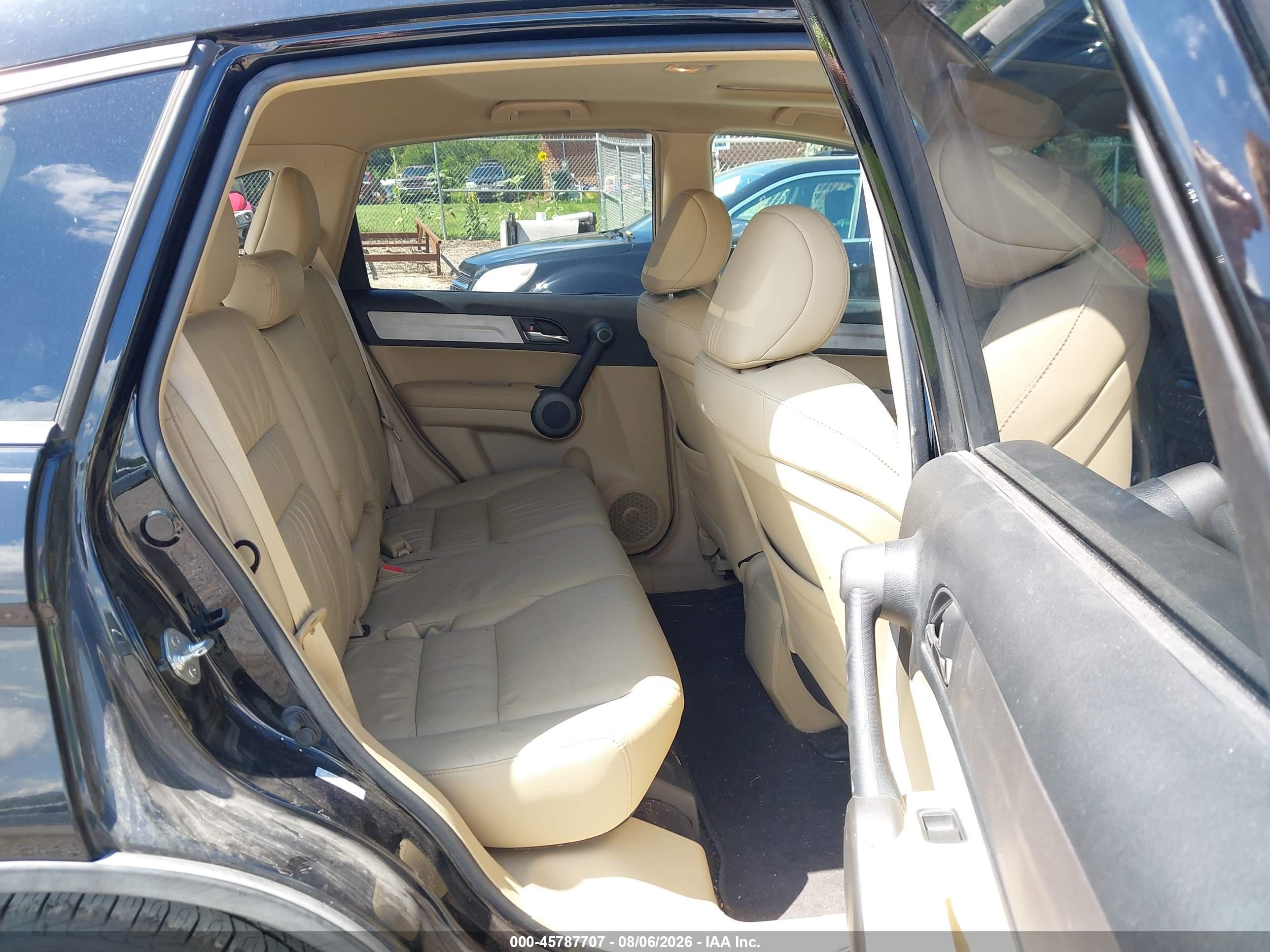 2010 Honda Cr-v Ex-l Black vin: 5J6RE4H77AL067660