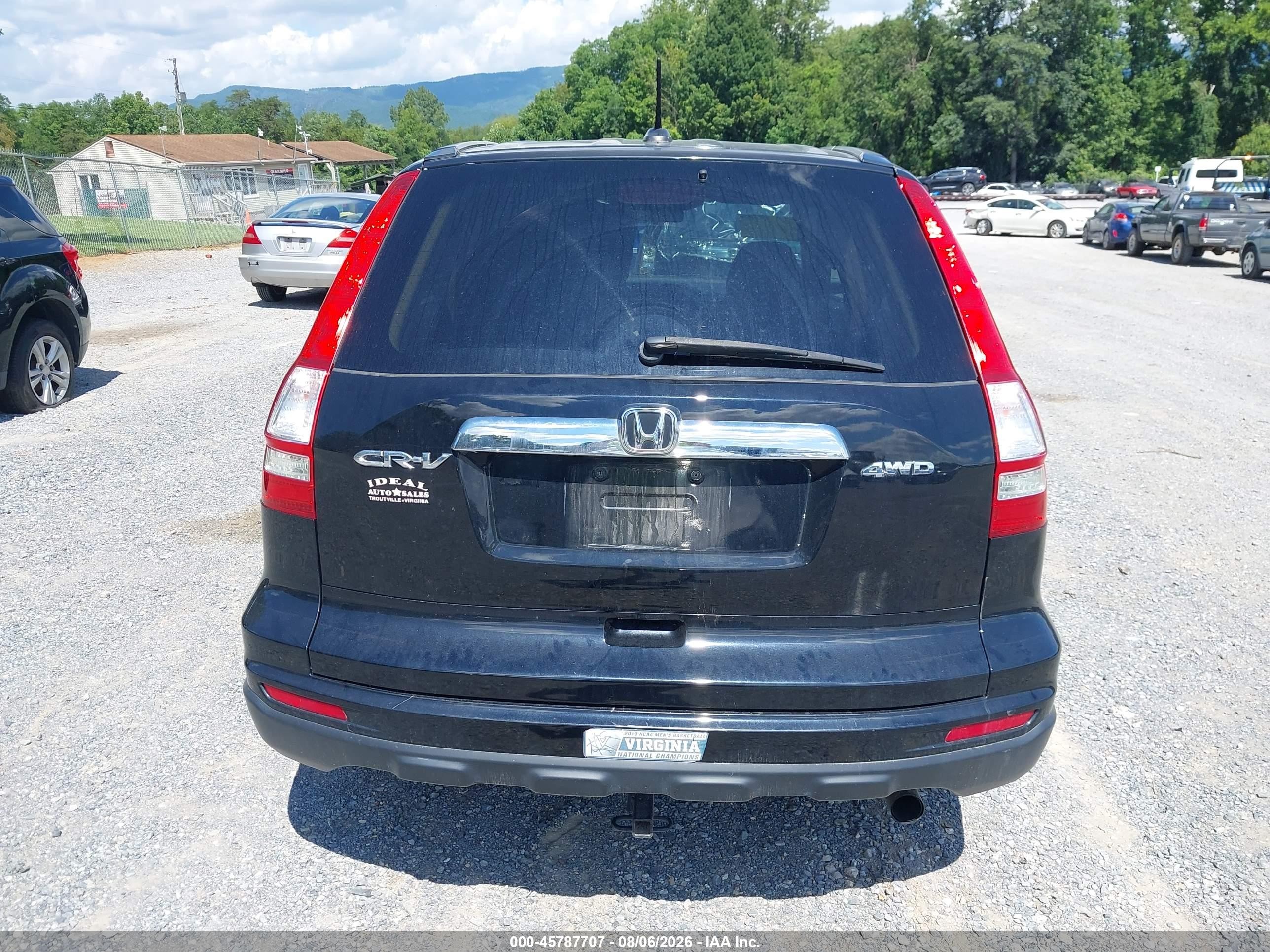 2010 Honda Cr-v Ex-l Black vin: 5J6RE4H77AL067660