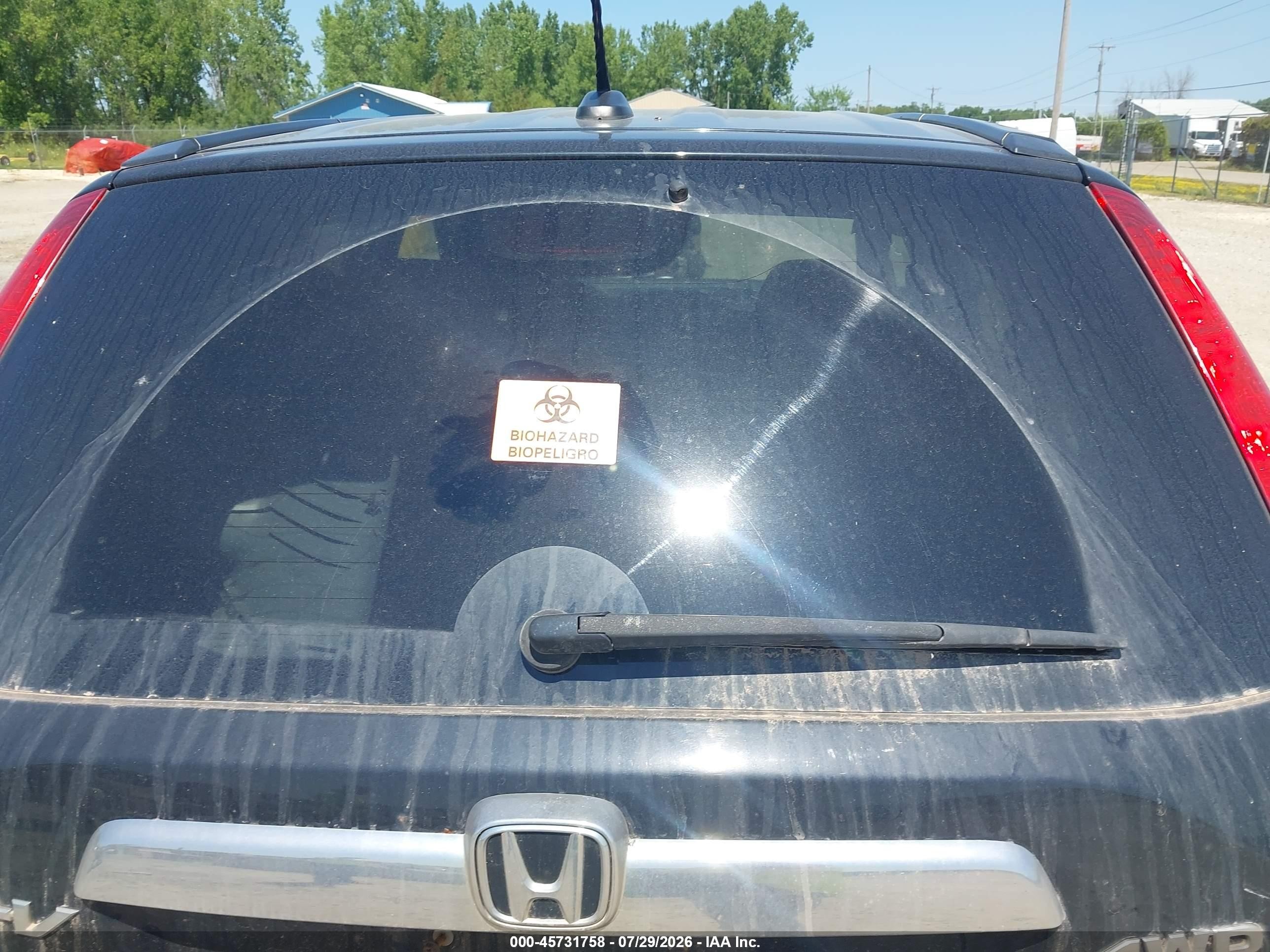 2010 Honda Cr-v Ex-l Black vin: 5J6RE4H77AL068601