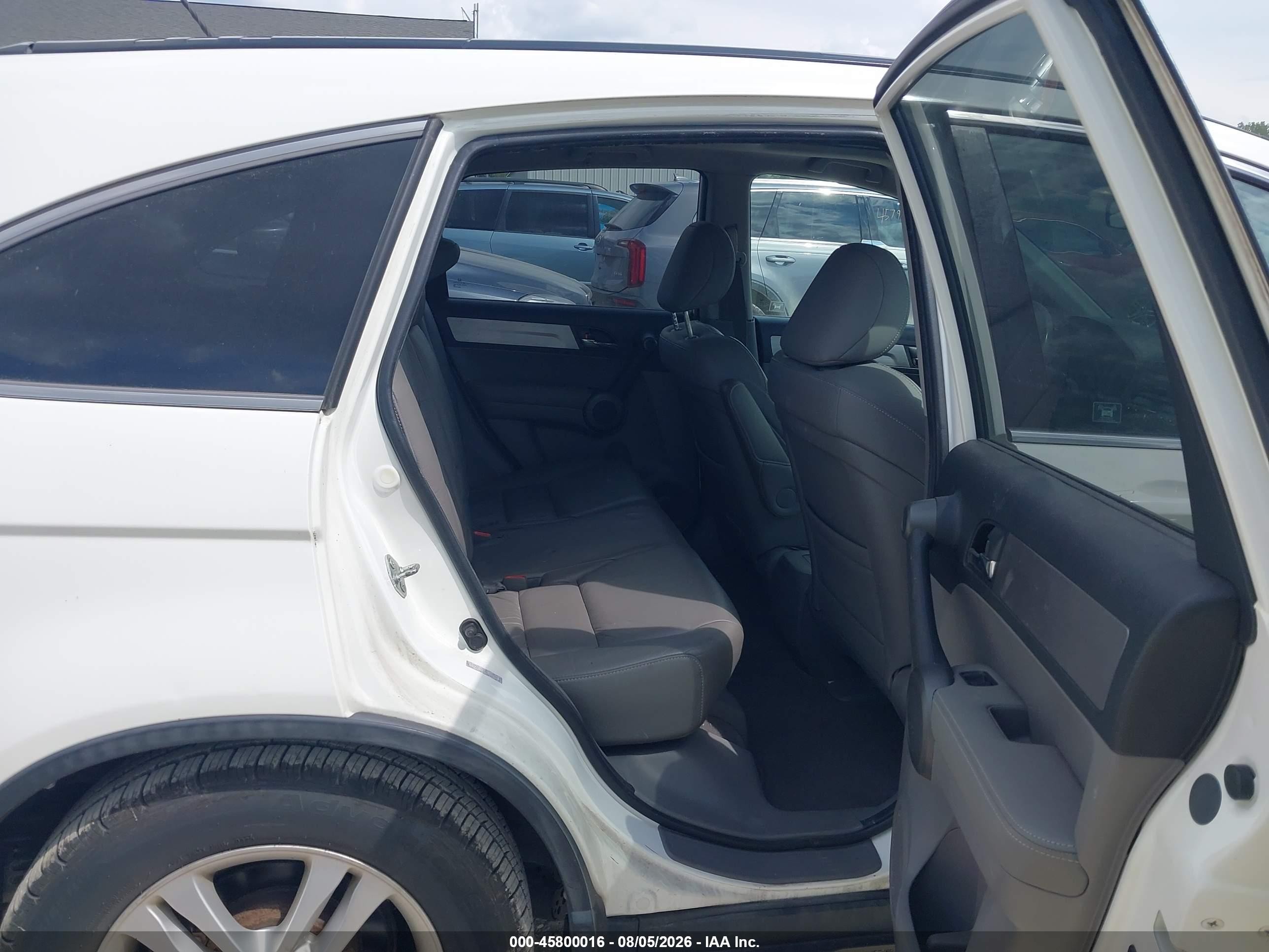 2010 Honda Cr-v Ex-l White vin: 5J6RE4H77AL068968
