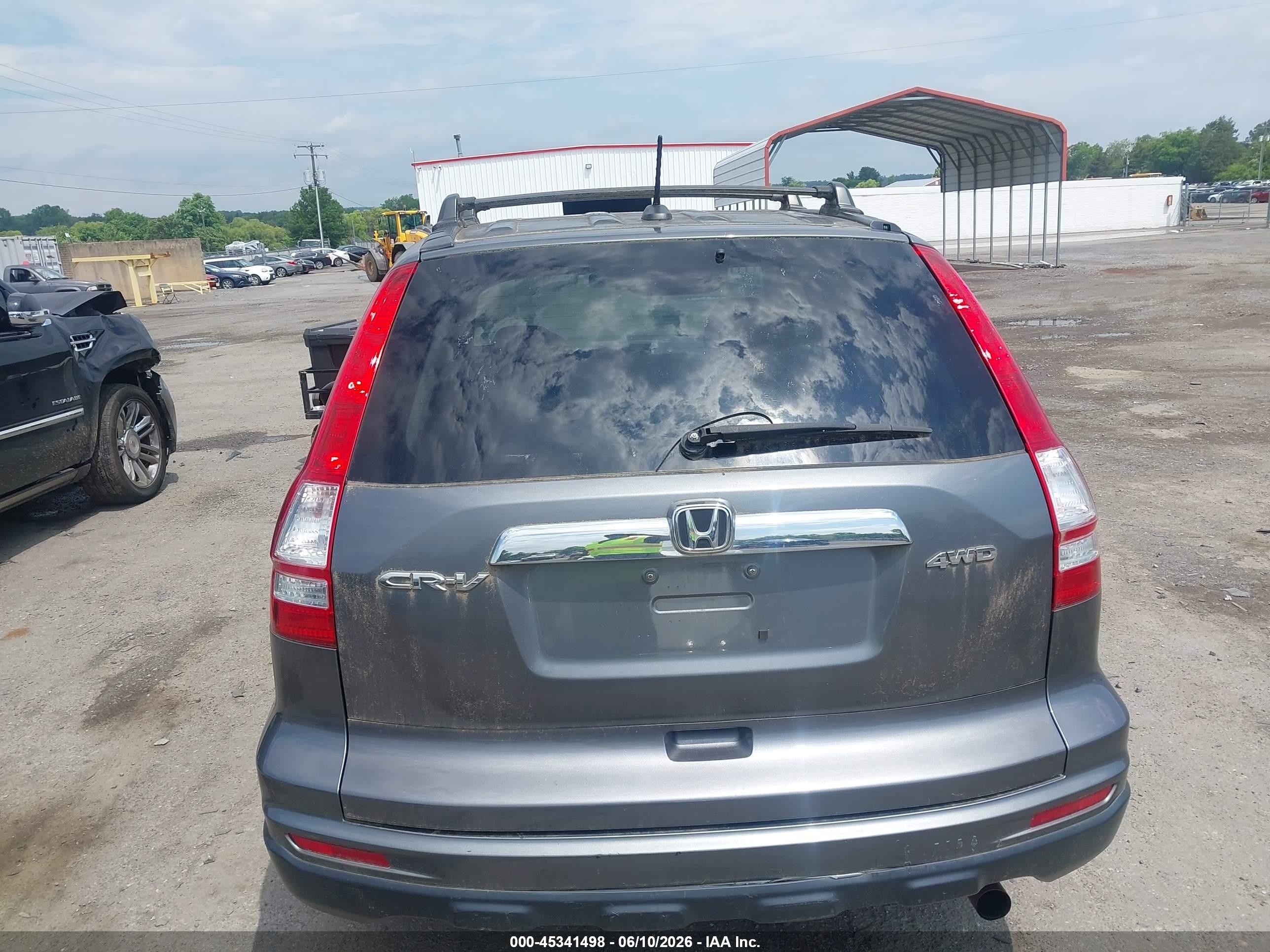 2010 Honda Cr-v Ex-l Gray vin: 5J6RE4H77AL083714