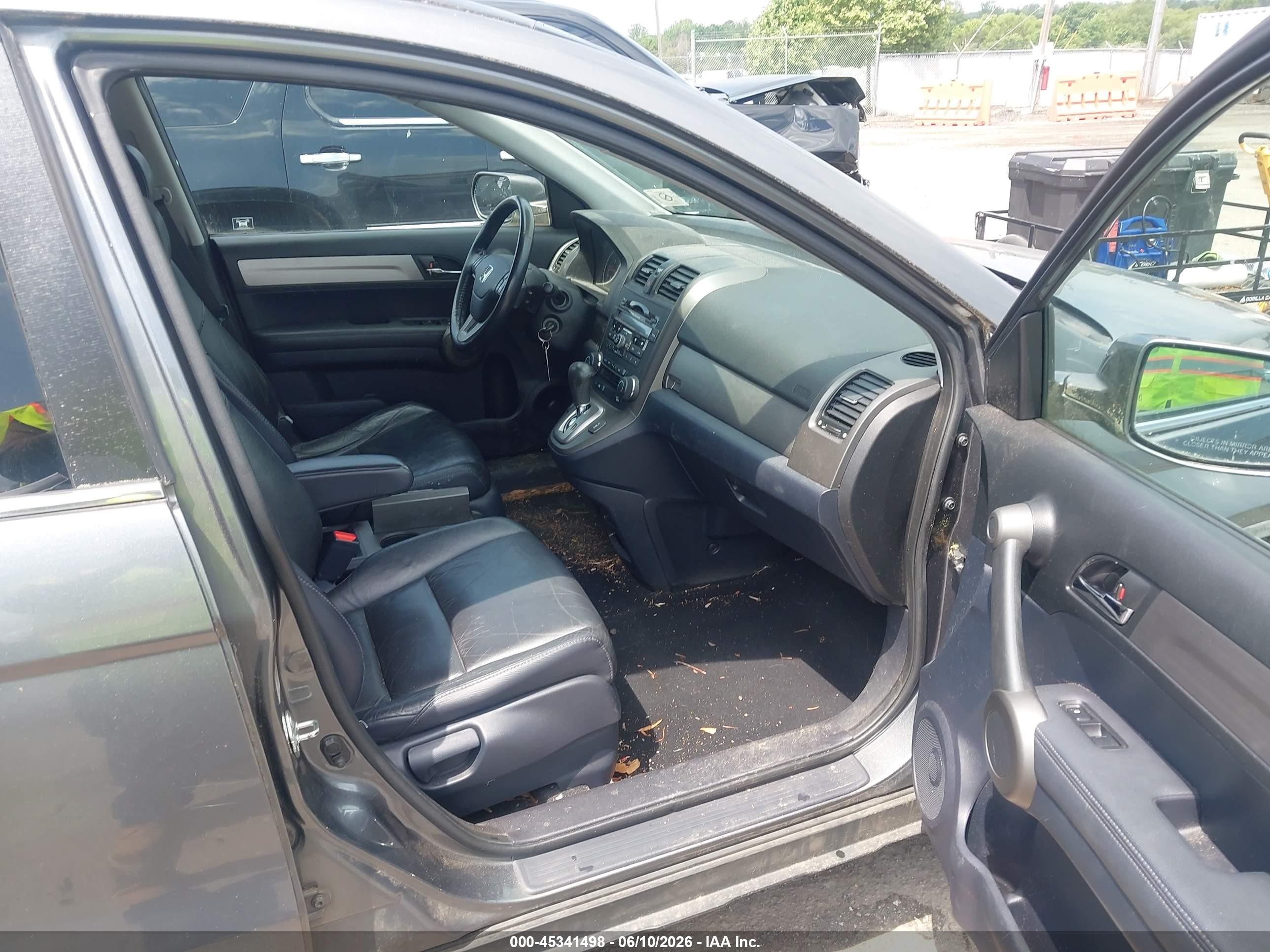 2010 Honda Cr-v Ex-l Gray vin: 5J6RE4H77AL083714