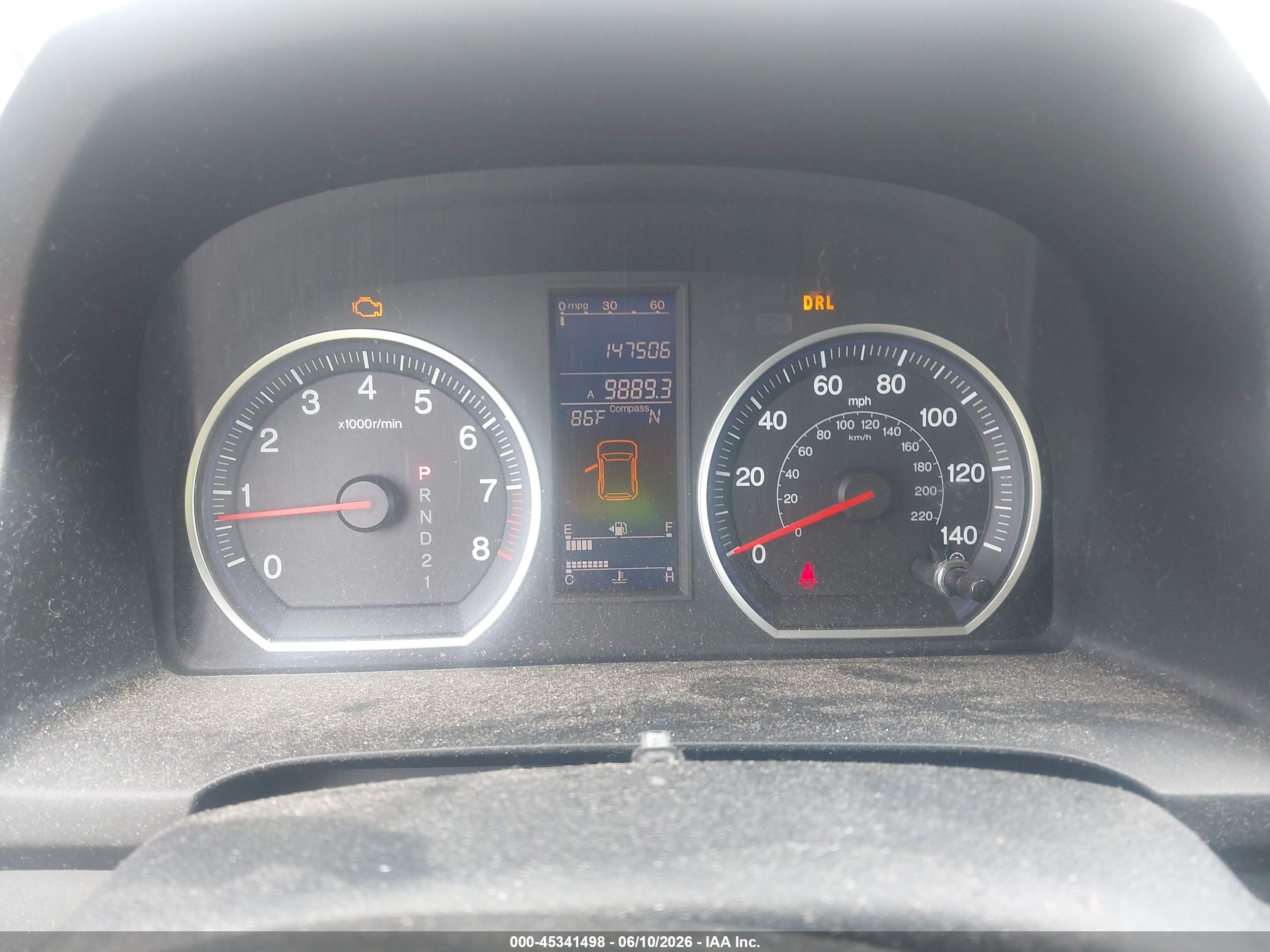 2010 Honda Cr-v Ex-l Gray vin: 5J6RE4H77AL083714