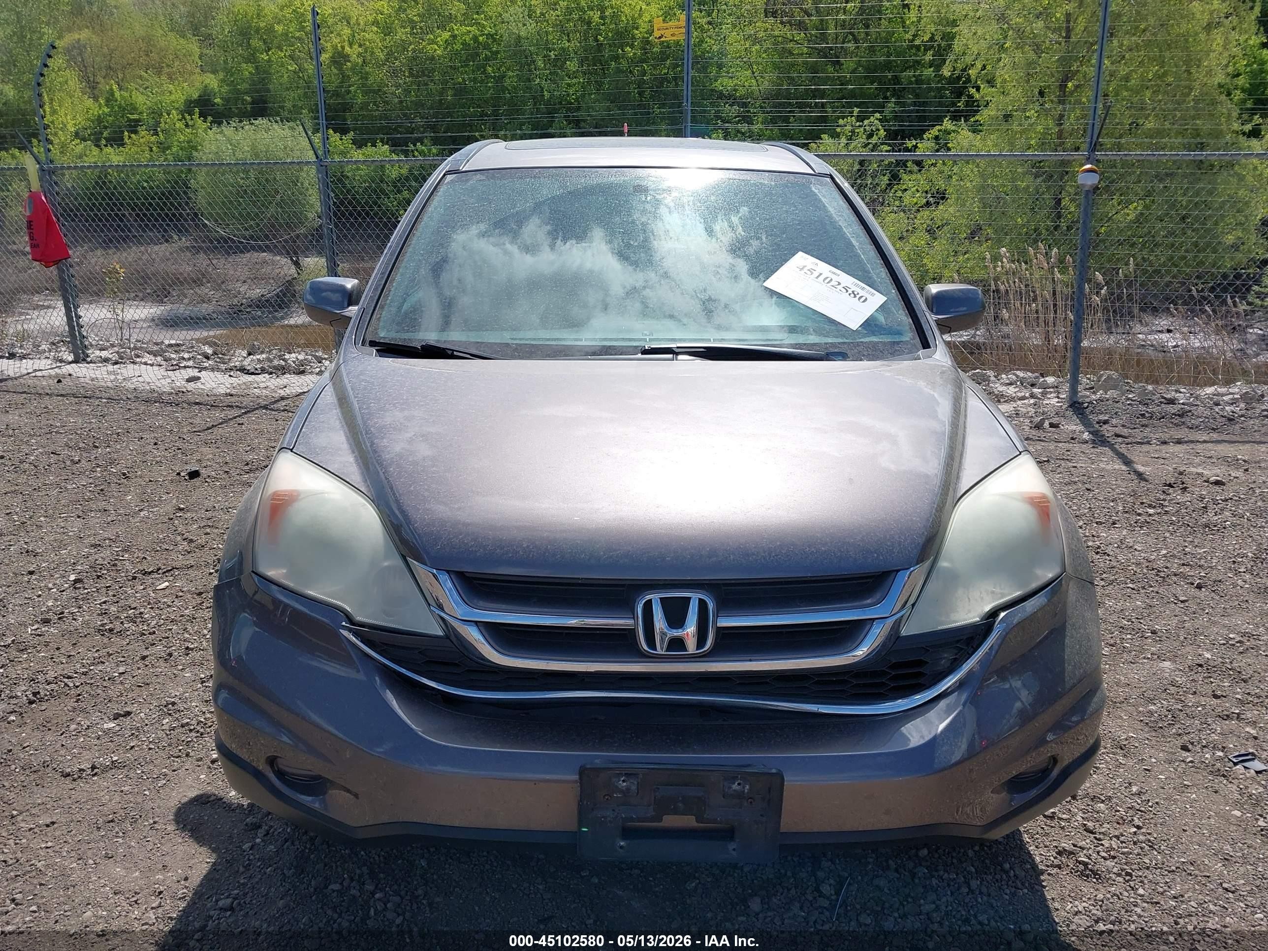 2010 Honda Cr-v Ex-l Серый vin: 5J6RE4H77AL083955