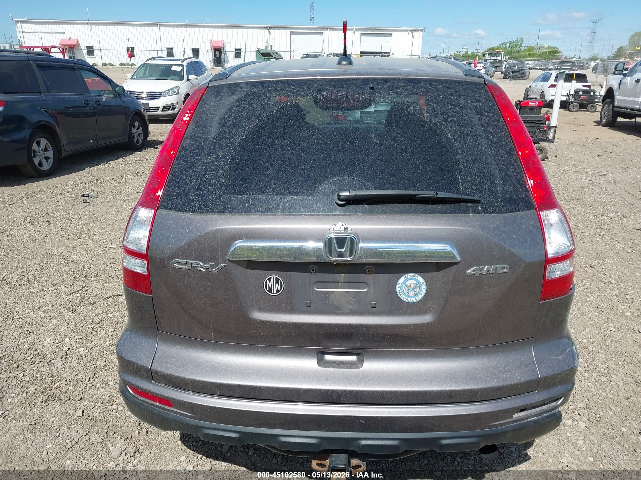 2010 Honda Cr-v Ex-l Серый vin: 5J6RE4H77AL083955