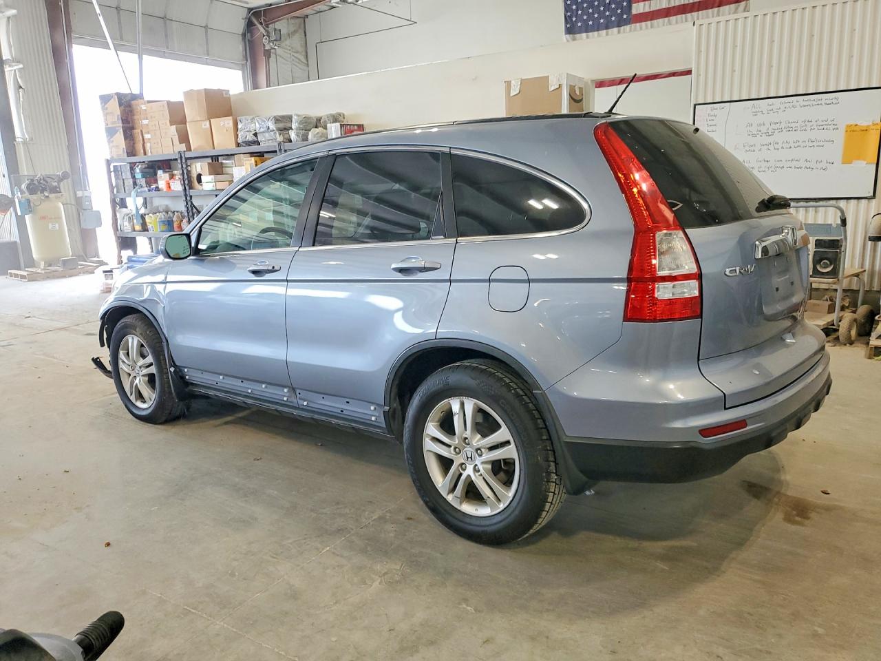 2010 Honda Cr-v Exl Blue vin: 5J6RE4H77AL094146
