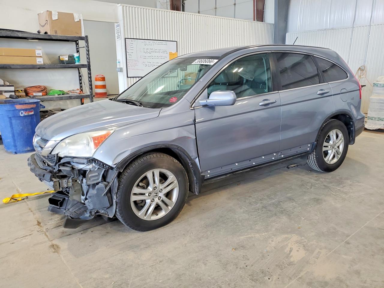 2010 Honda Cr-v Exl Синий vin: 5J6RE4H77AL094146