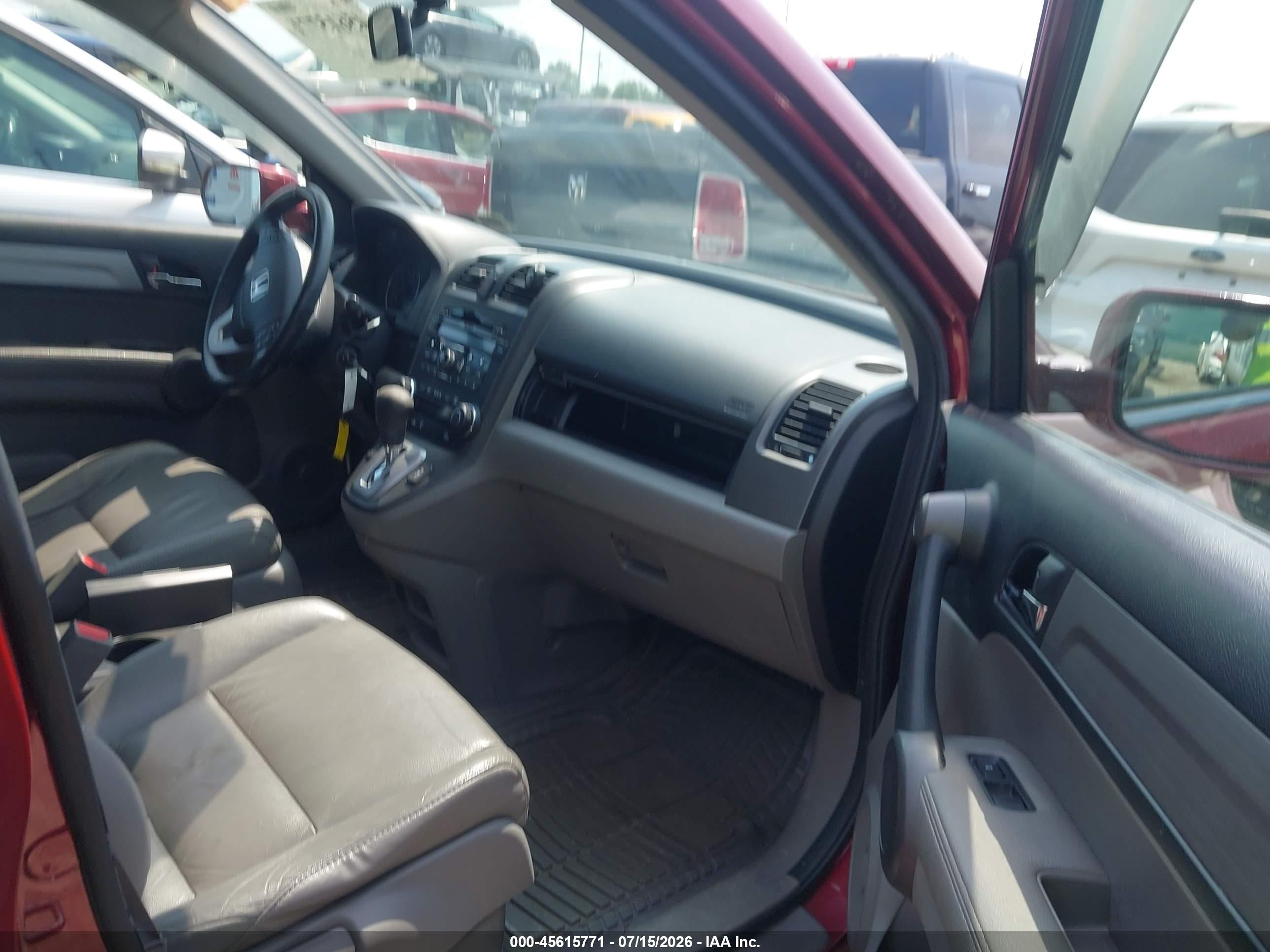 2010 Honda Cr-v Ex-l Красный vin: 5J6RE4H77AL094342
