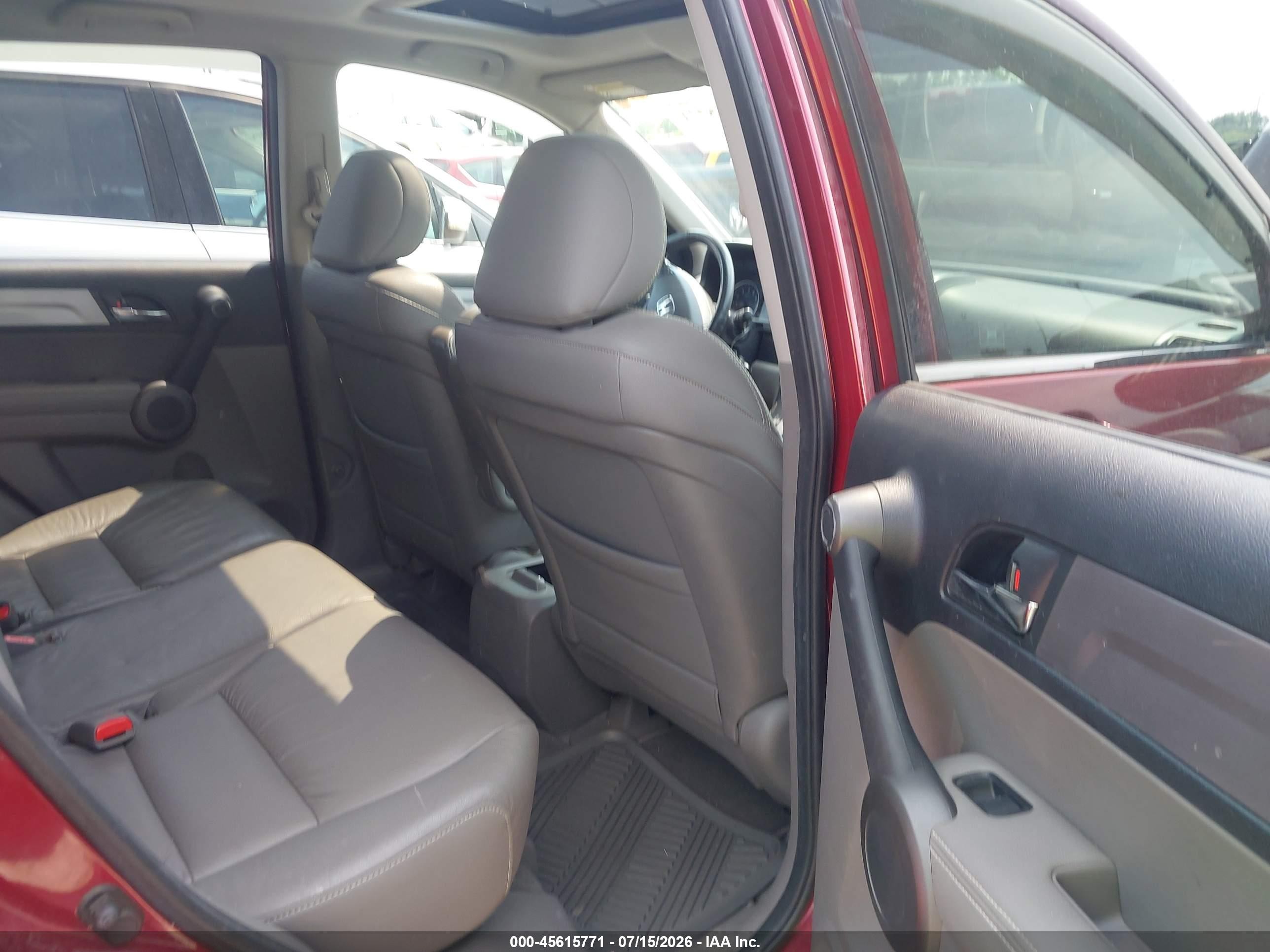 2010 Honda Cr-v Ex-l Красный vin: 5J6RE4H77AL094342