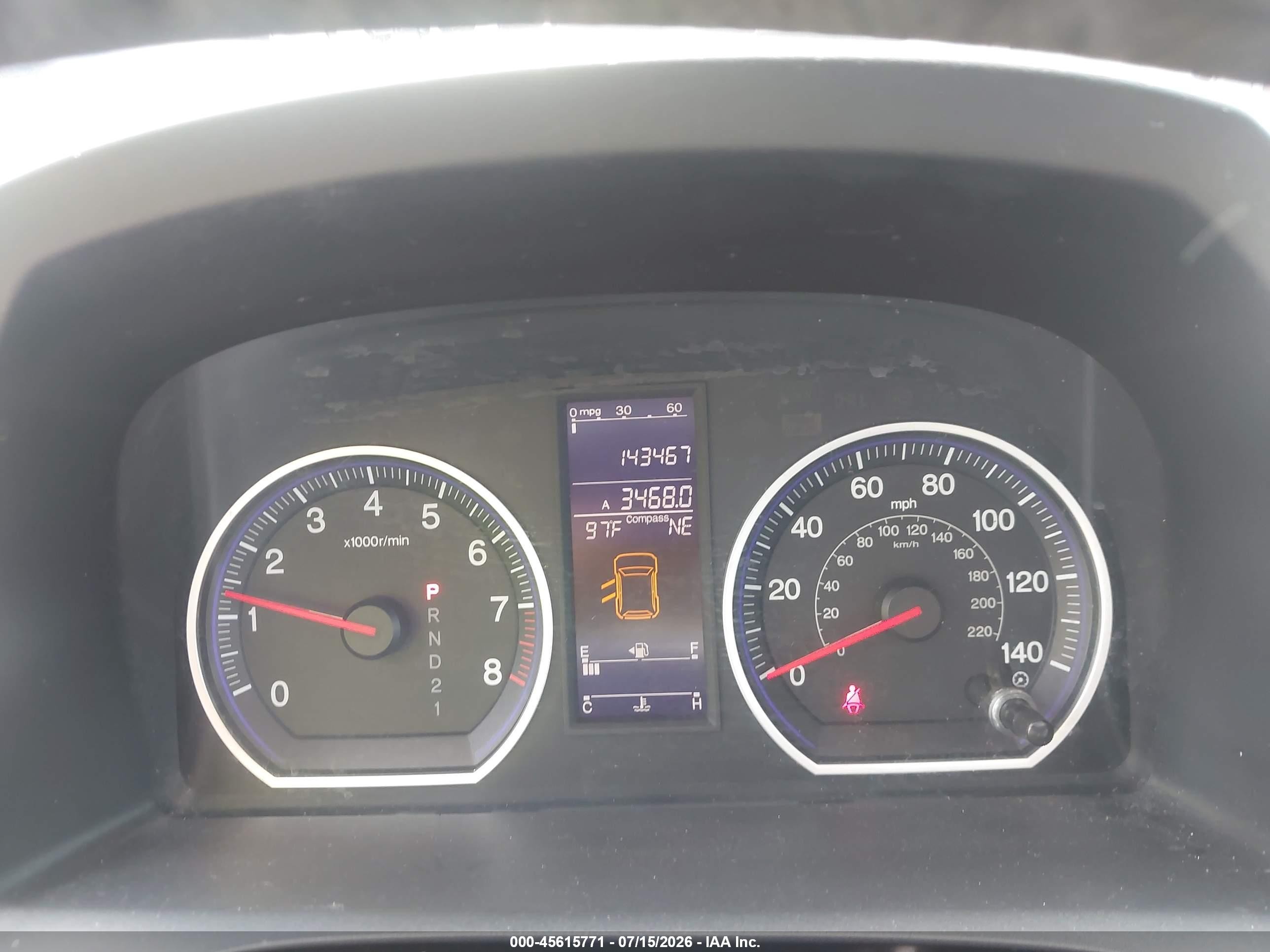2010 Honda Cr-v Ex-l Красный vin: 5J6RE4H77AL094342