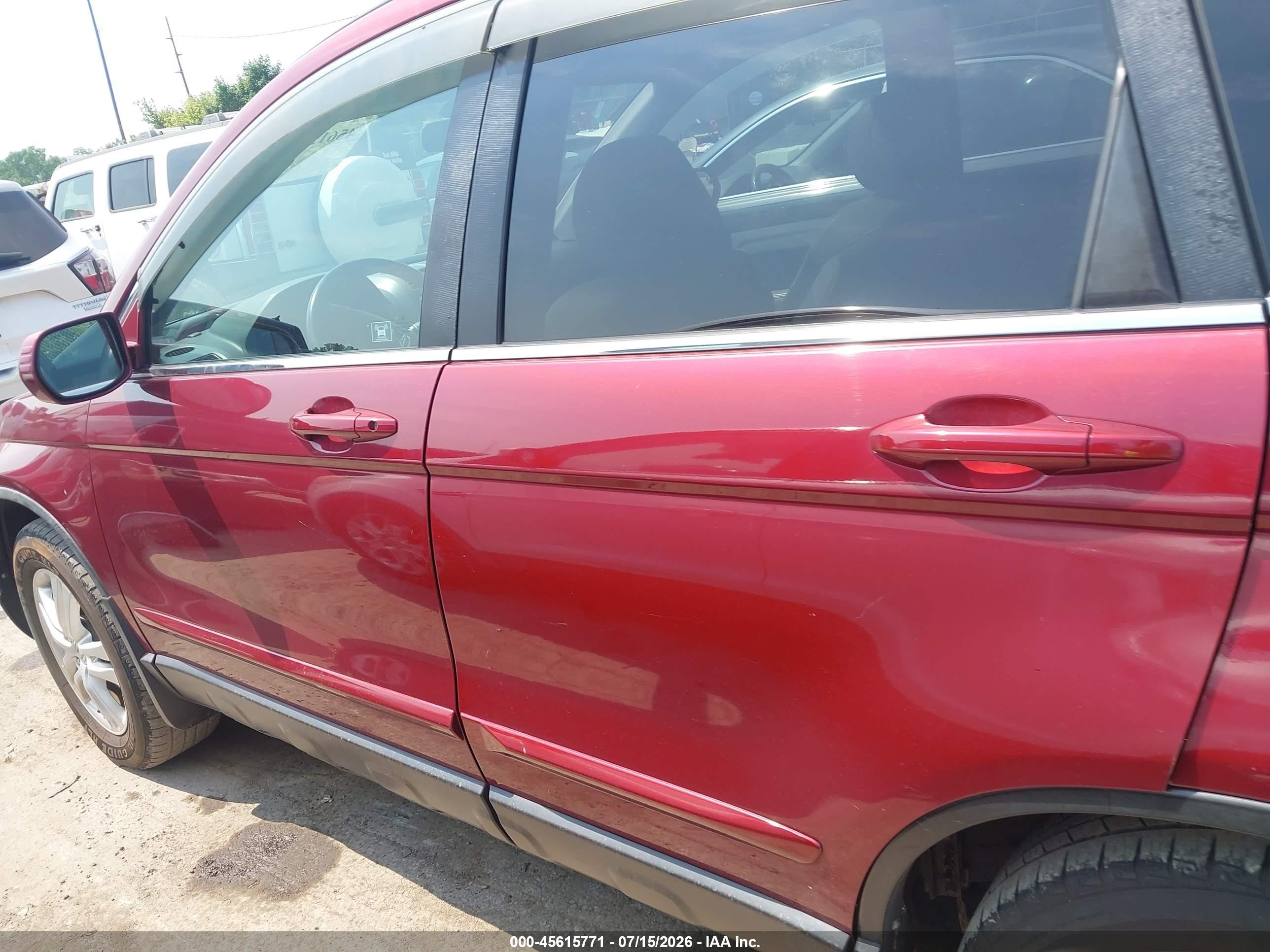 2010 Honda Cr-v Ex-l Красный vin: 5J6RE4H77AL094342