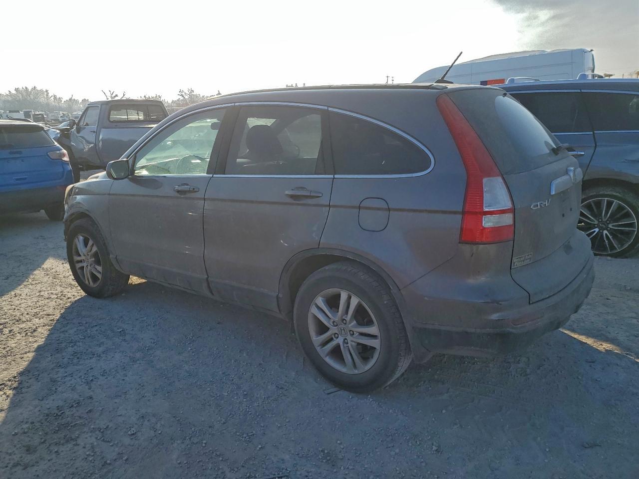 2010 Honda Cr-v Exl Silver vin: 5J6RE4H77AL100849