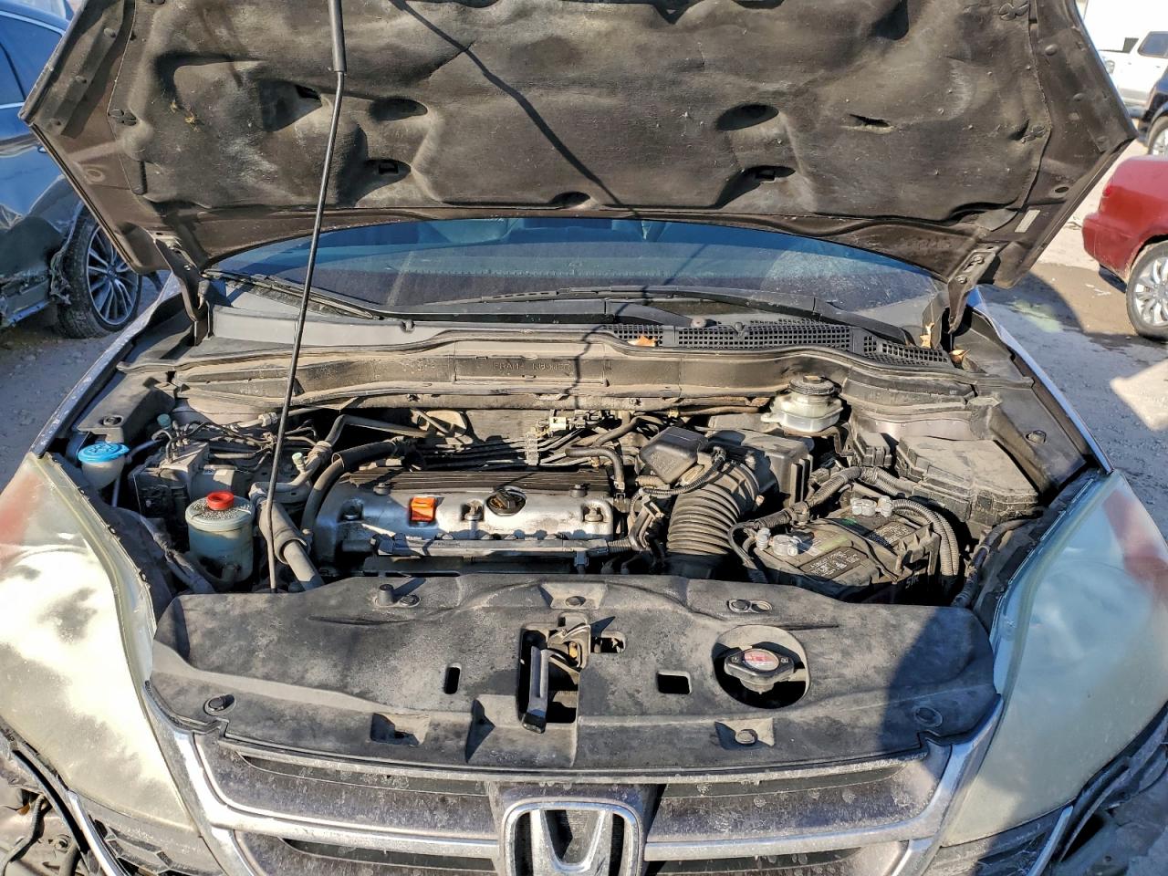 2010 Honda Cr-v Exl Silver vin: 5J6RE4H77AL100849