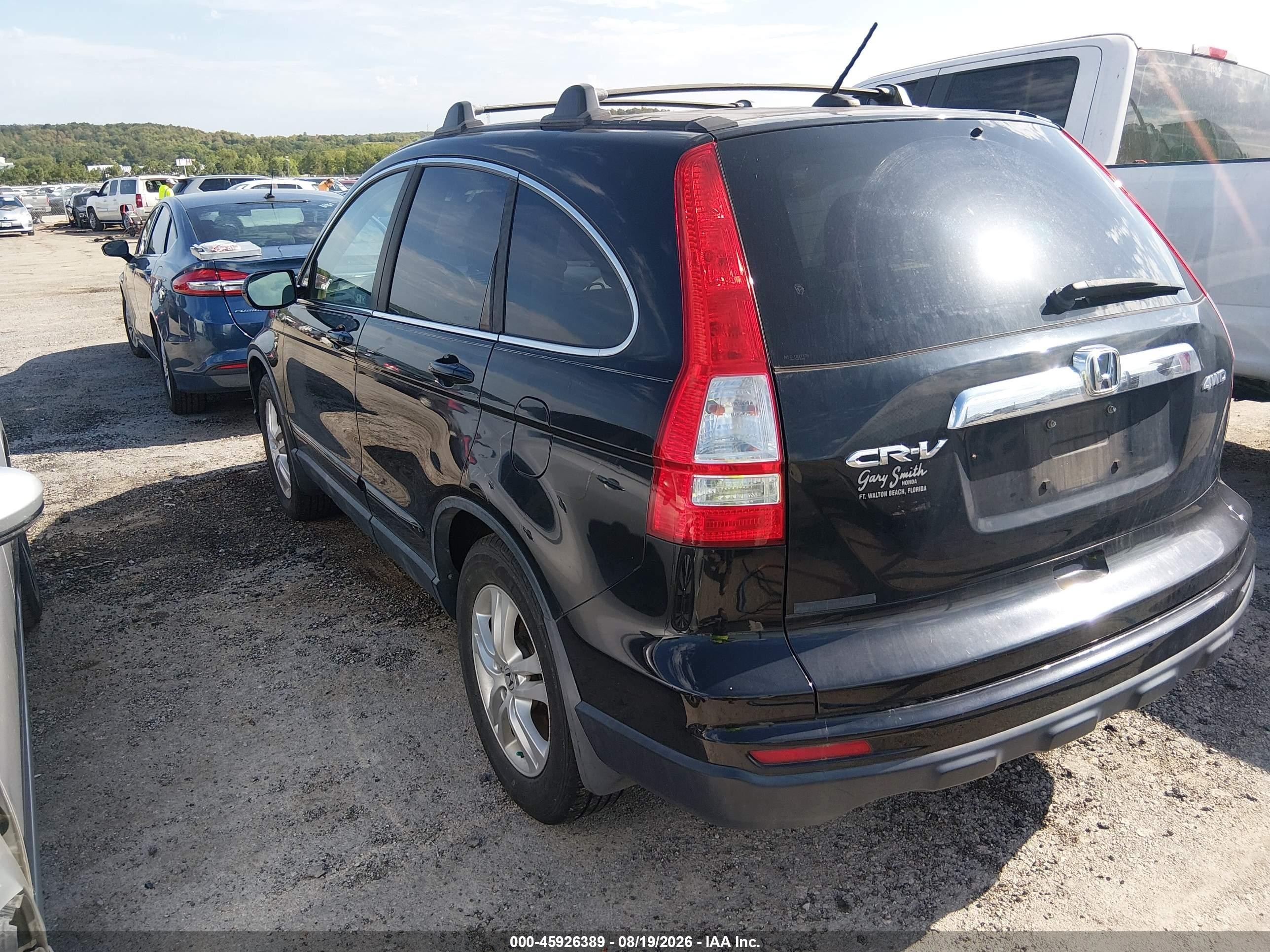2011 Honda Cr-v Ex-l Синий vin: 5J6RE4H77BL025538