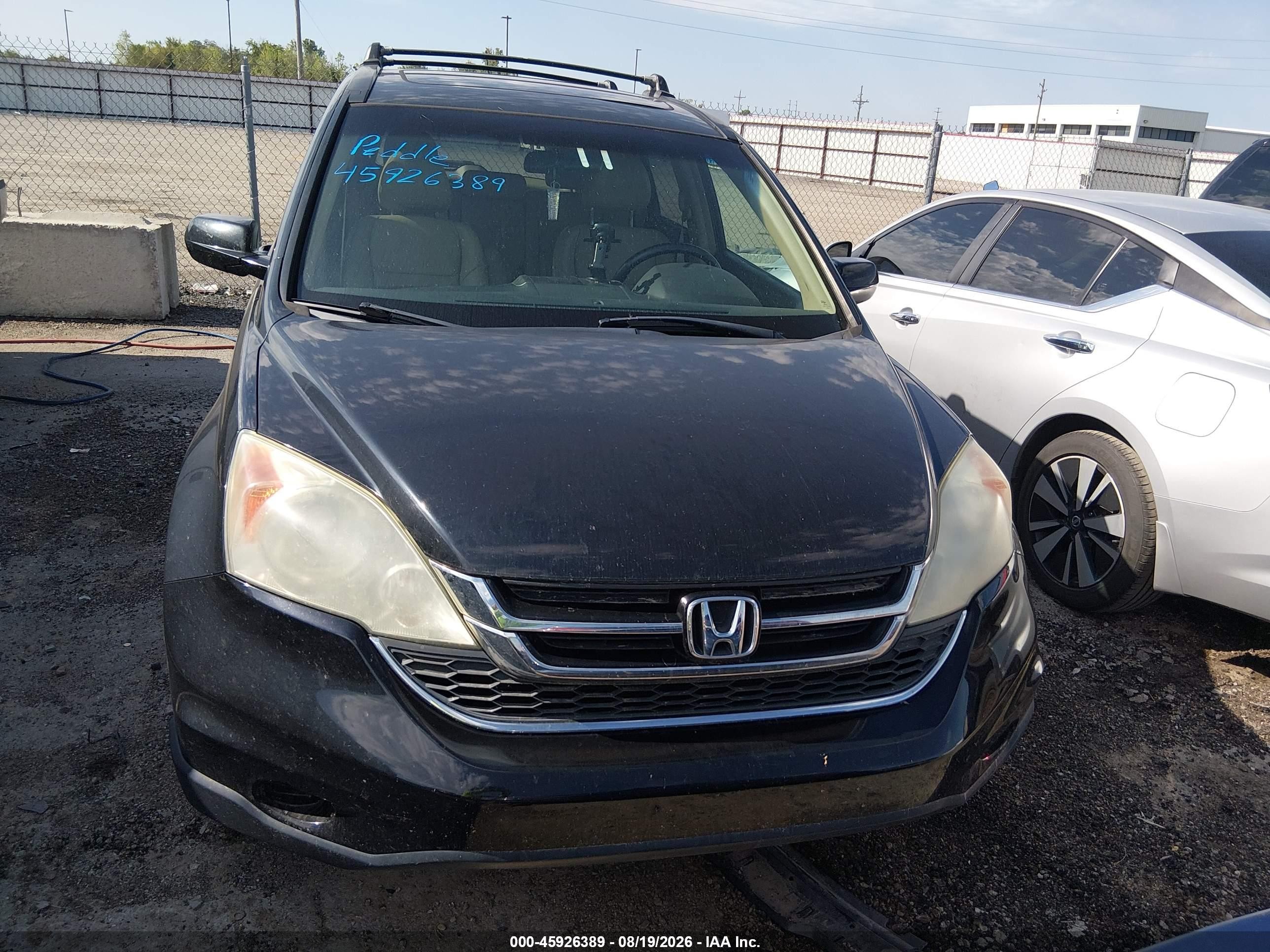 2011 Honda Cr-v Ex-l Синий vin: 5J6RE4H77BL025538