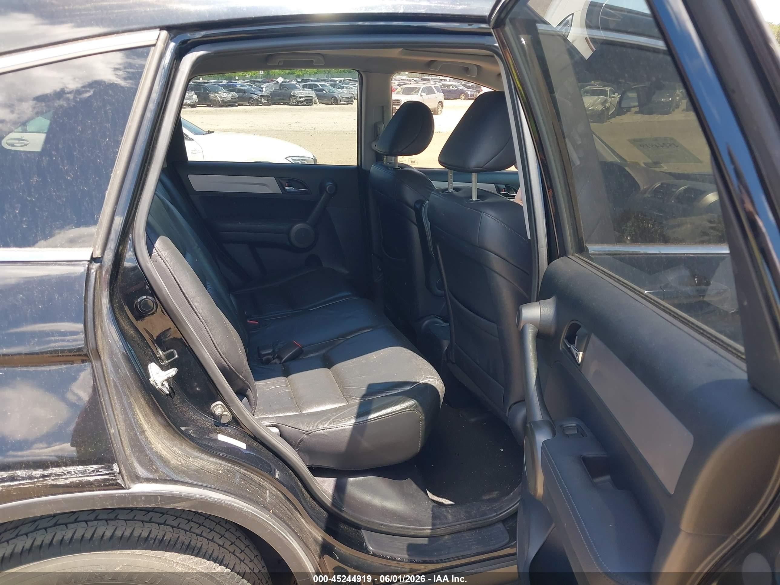 2011 Honda Cr-v Ex-l Черный vin: 5J6RE4H77BL063433