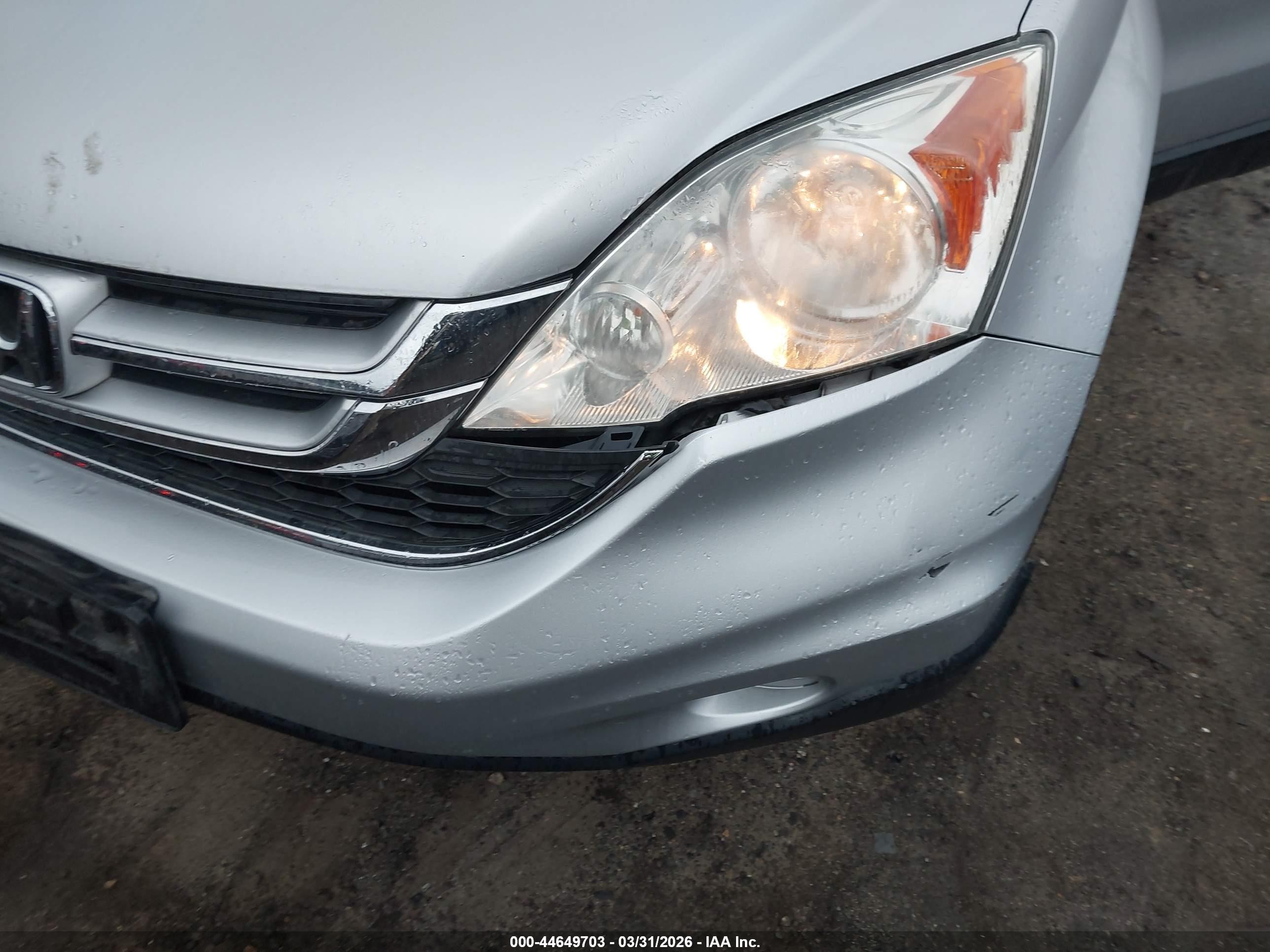 2011 Honda Cr-v Ex-l Silver vin: 5J6RE4H77BL068700
