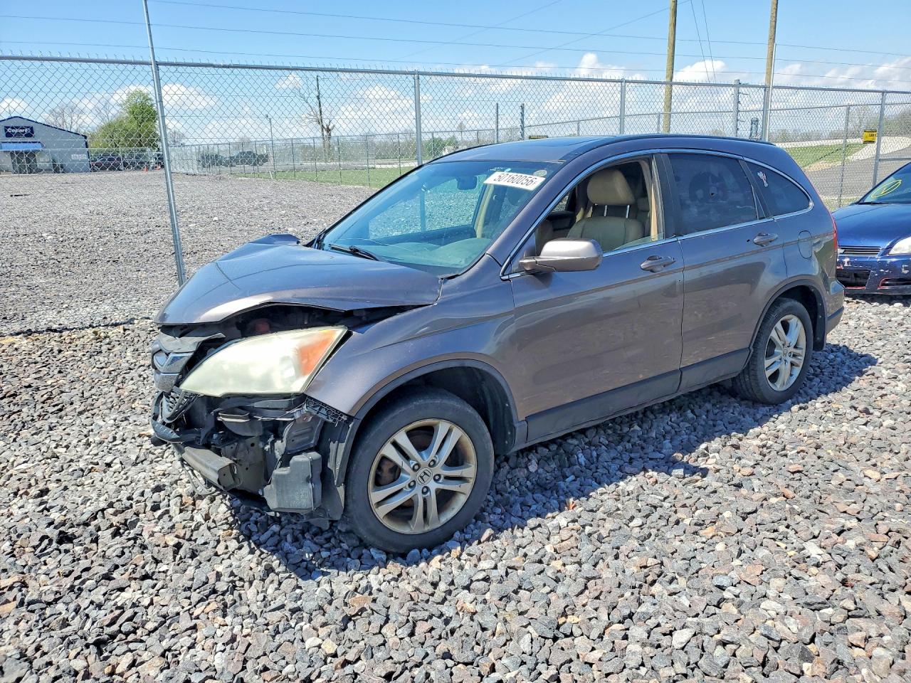 2011 Honda Cr-v Exl Gray vin: 5J6RE4H77BL073296