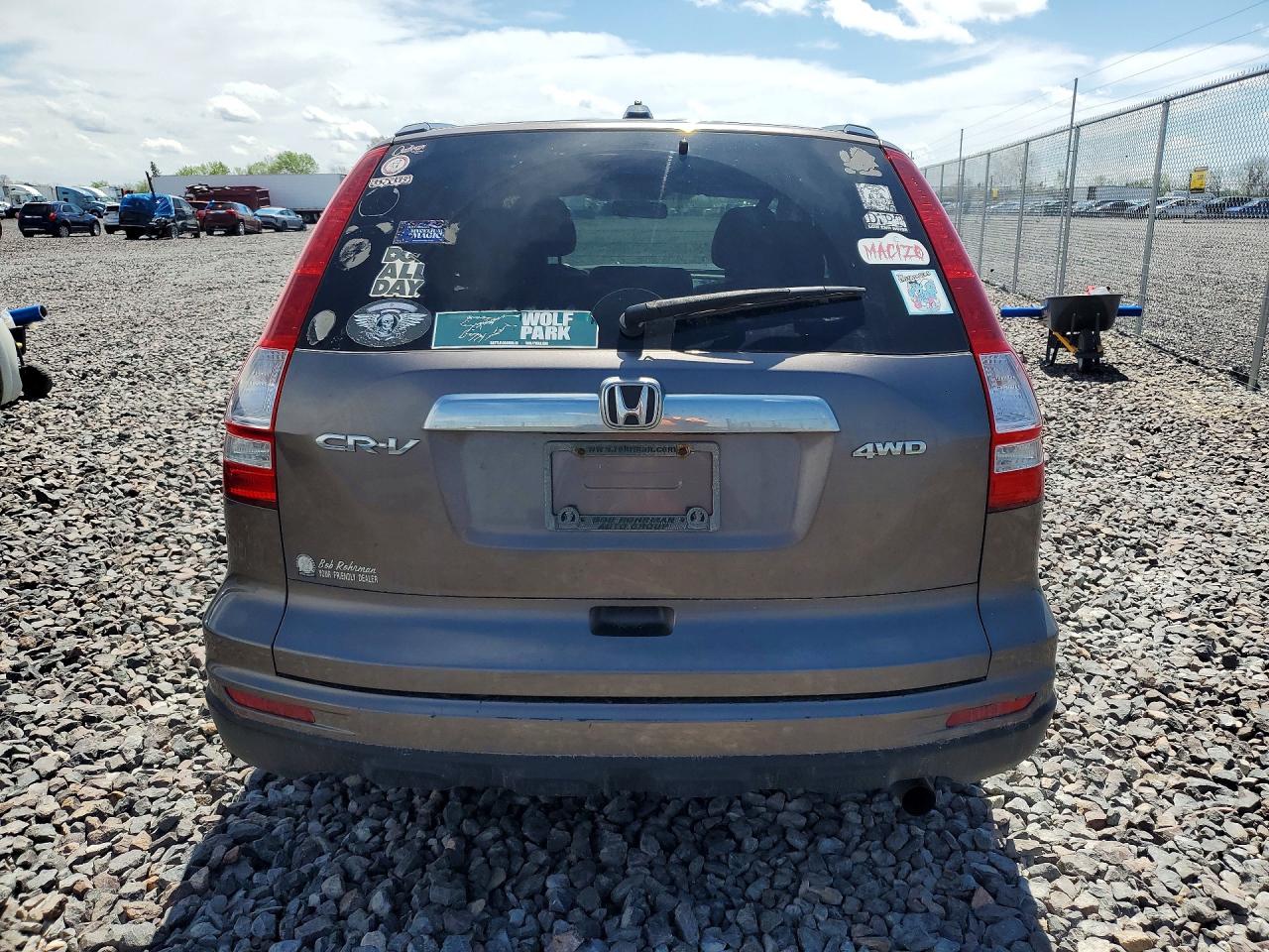 2011 Honda Cr-v Exl Gray vin: 5J6RE4H77BL073296